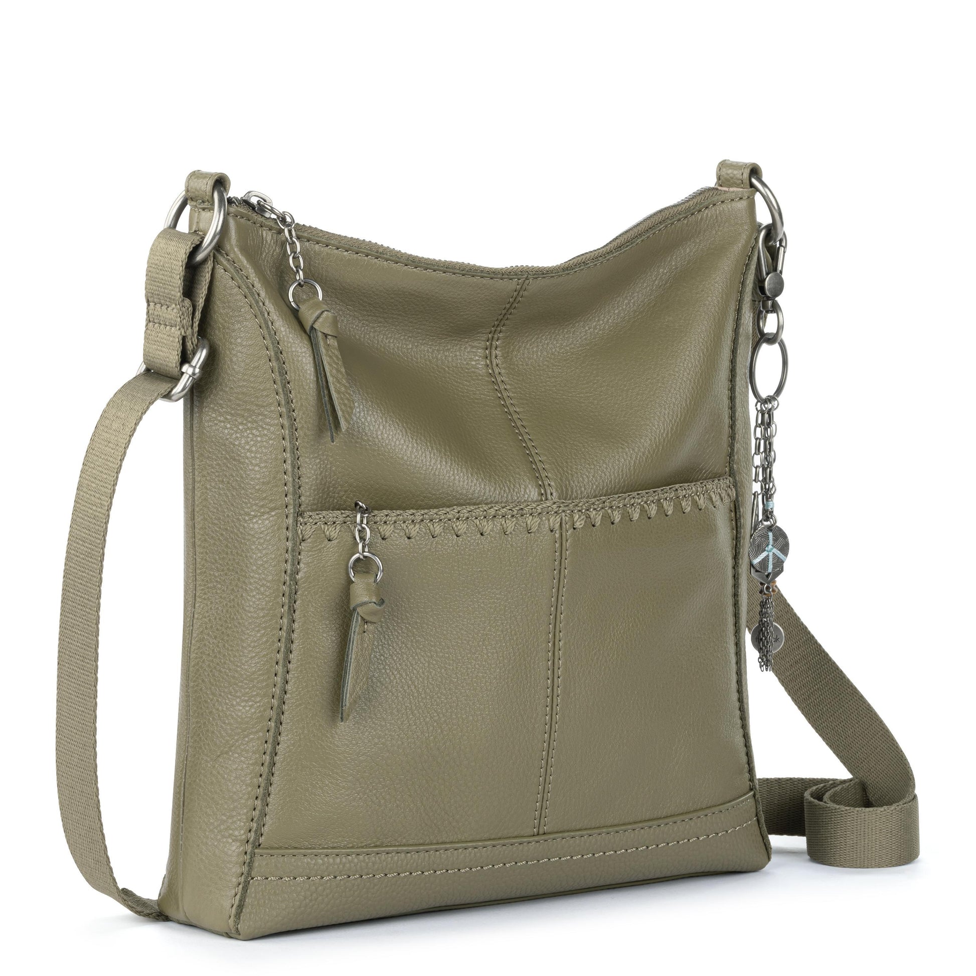 The Sak Lucia Crossbody Leather - |Loden Stitch|
