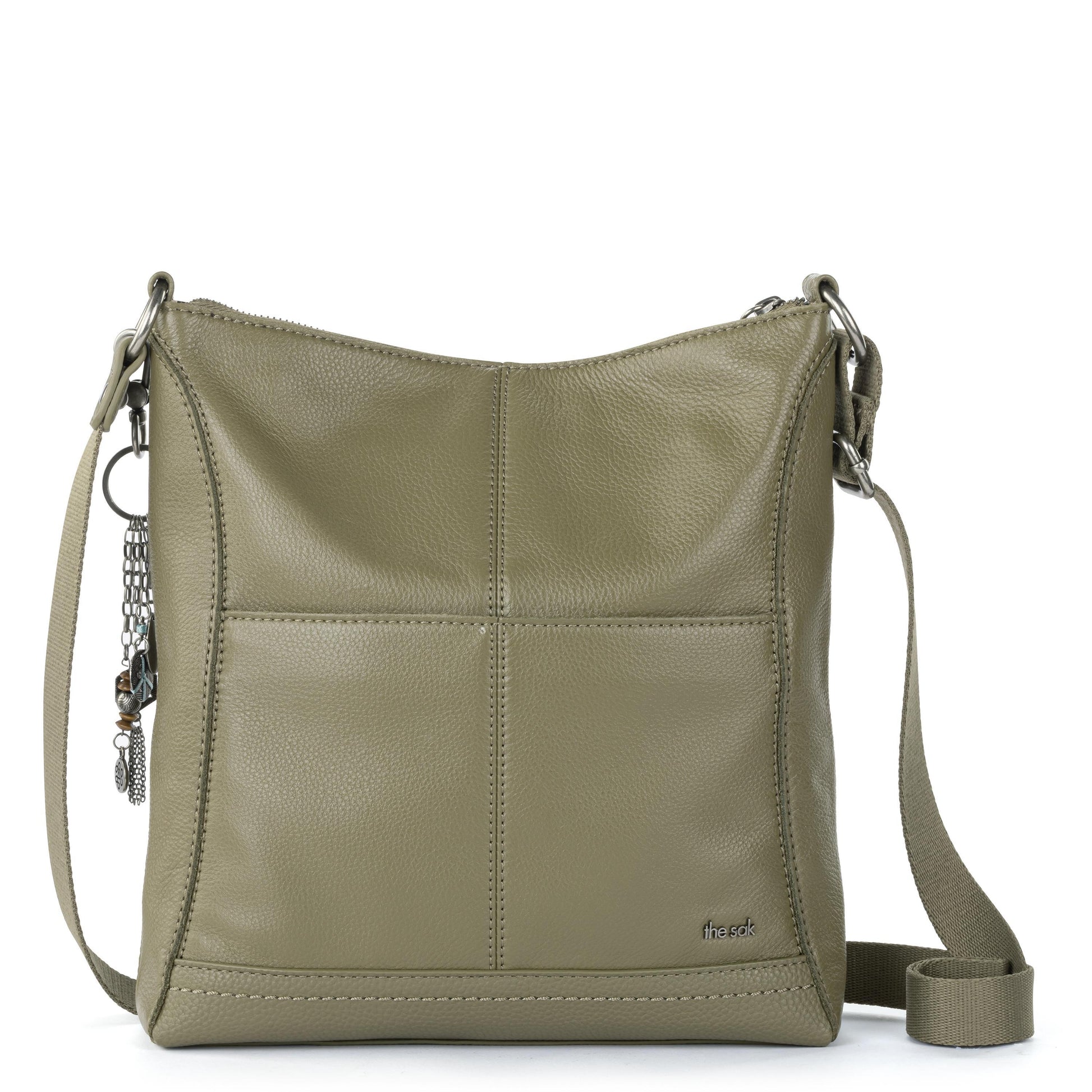 The Sak Lucia Crossbody Leather - |Loden Stitch|