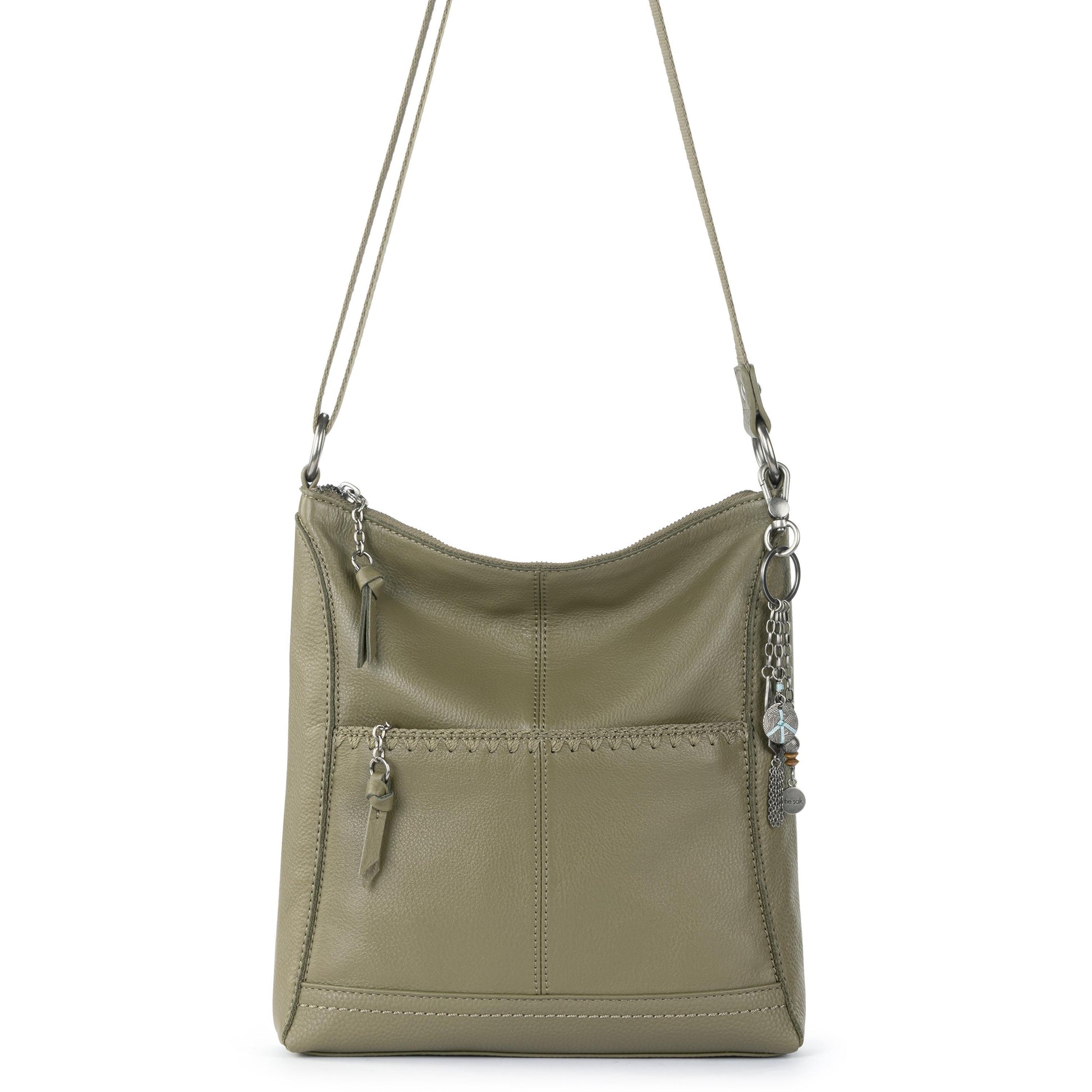 The Sak Lucia Crossbody Leather - |Loden Stitch|