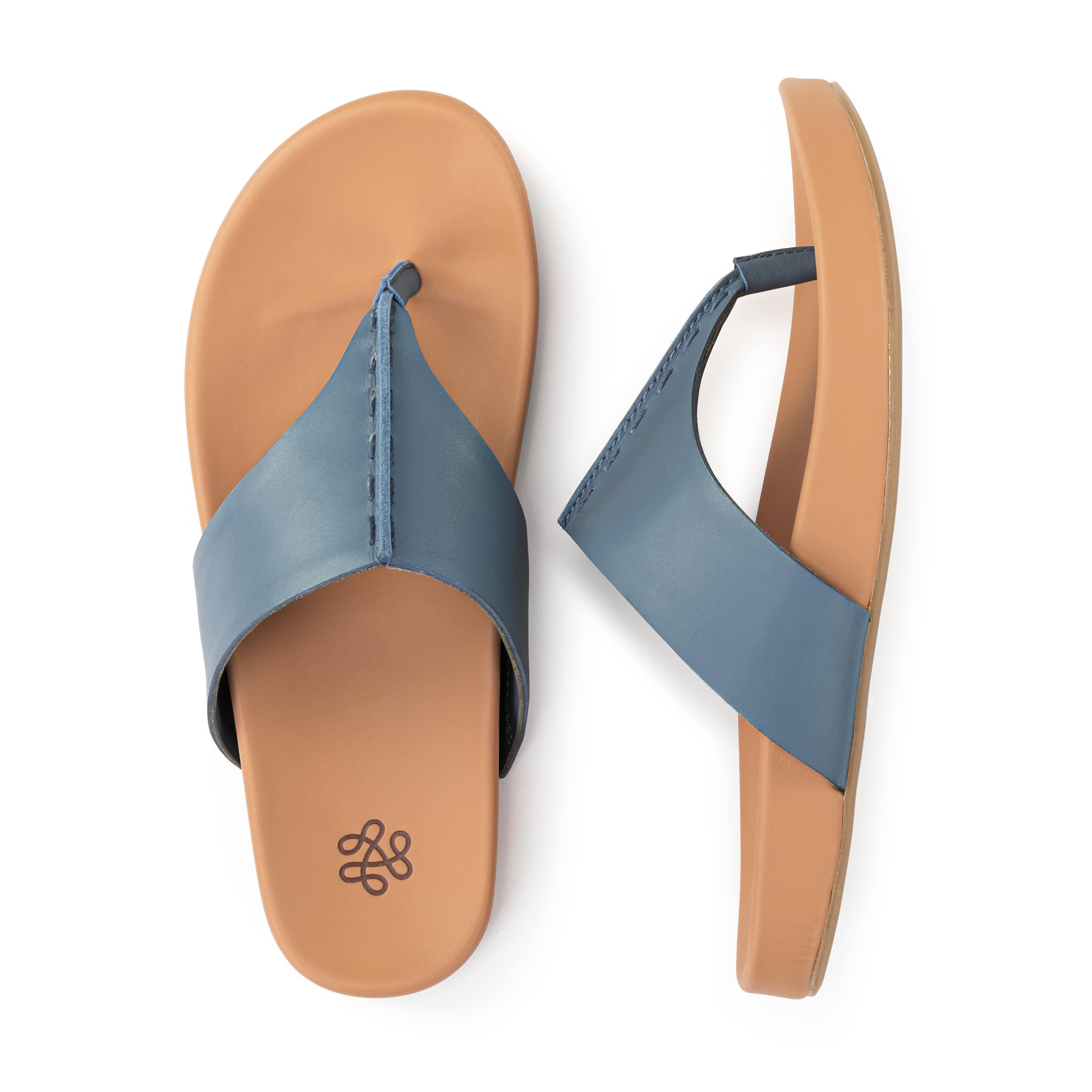 The Sak Everly Sandal - Leather - Maritime