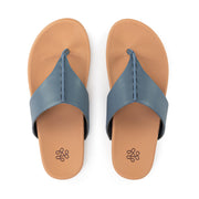 Everly Sandal - Leather - Maritime