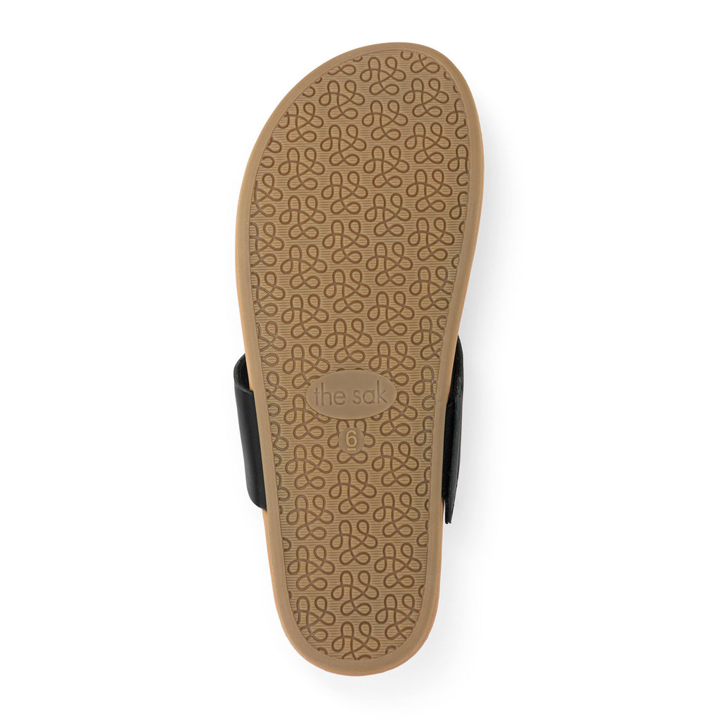 The Sak Everly Sandal - Leather - Black