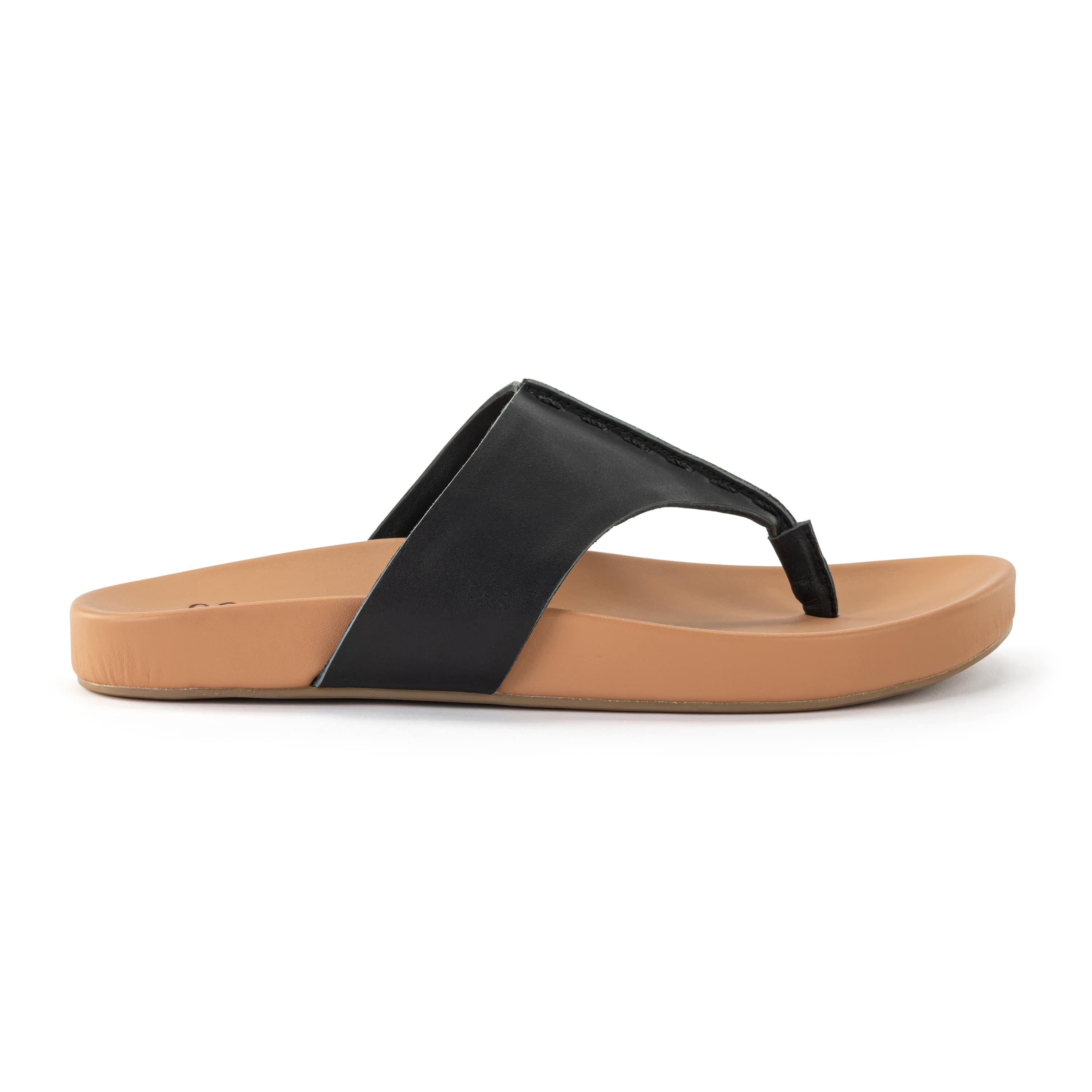 The Sak Everly Sandal - Leather - Black