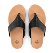 Everly Sandal - Leather - Black