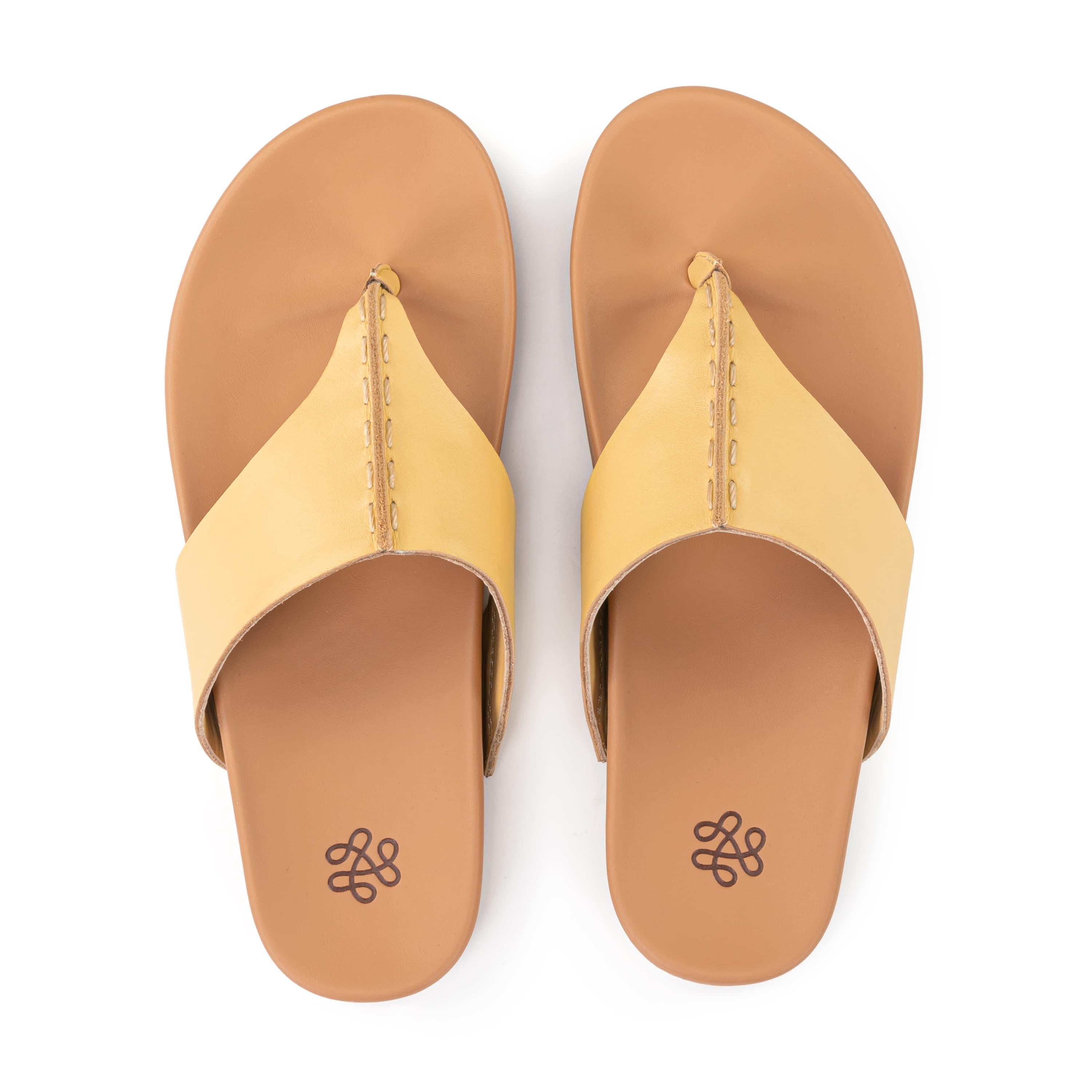 The Sak Everly Sandal - Leather - Buttercup