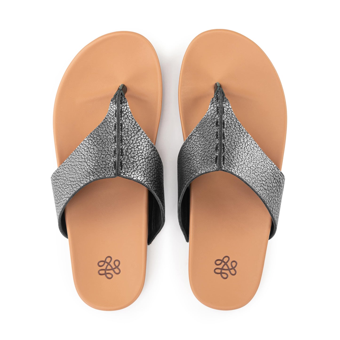 The Sak Everly Sandal Leather - |Dark Silver|