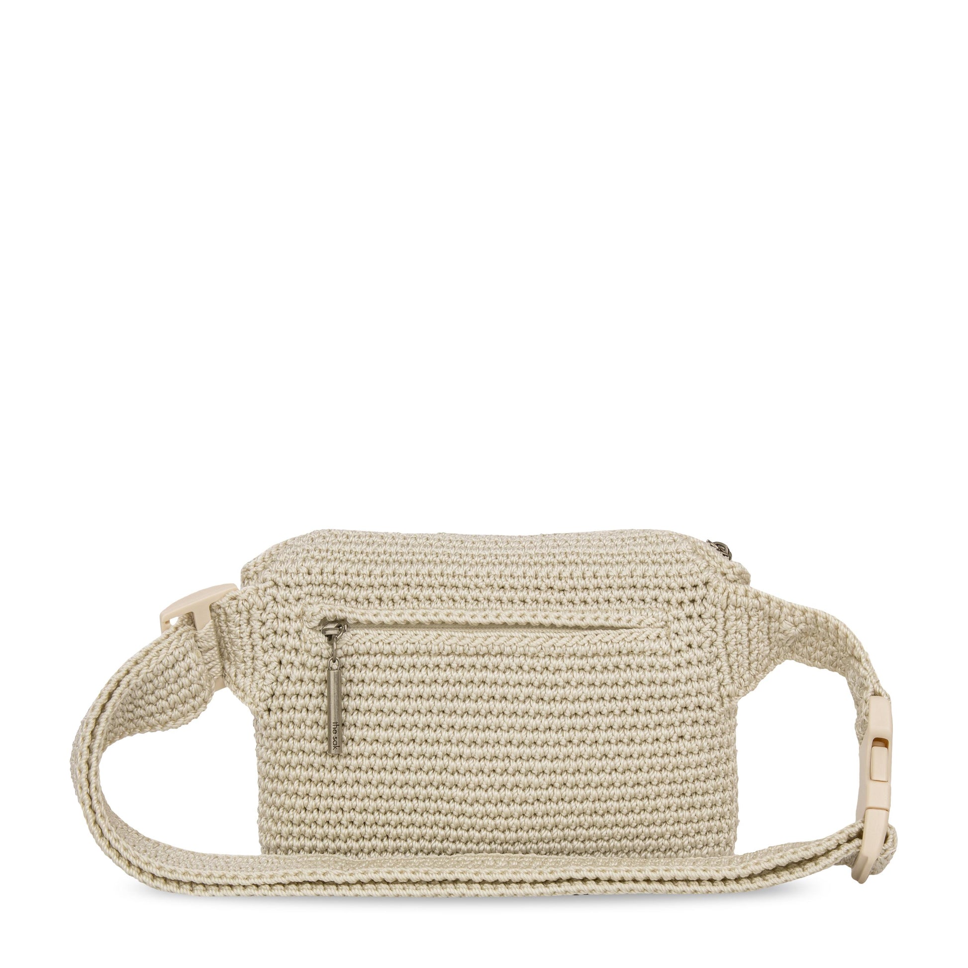 The Sak Caraway Small Belt Bag Crochet - |Natural Multi Stars|