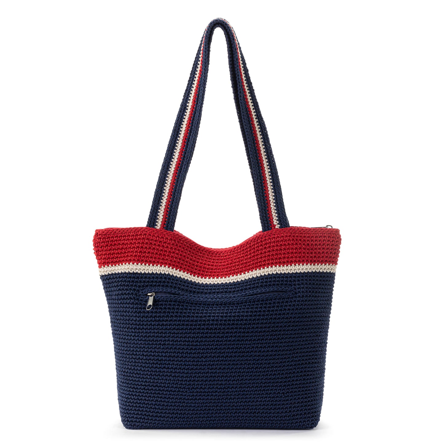 The Sak Casual Classics Tote Crochet - |Denim Natural Stars|