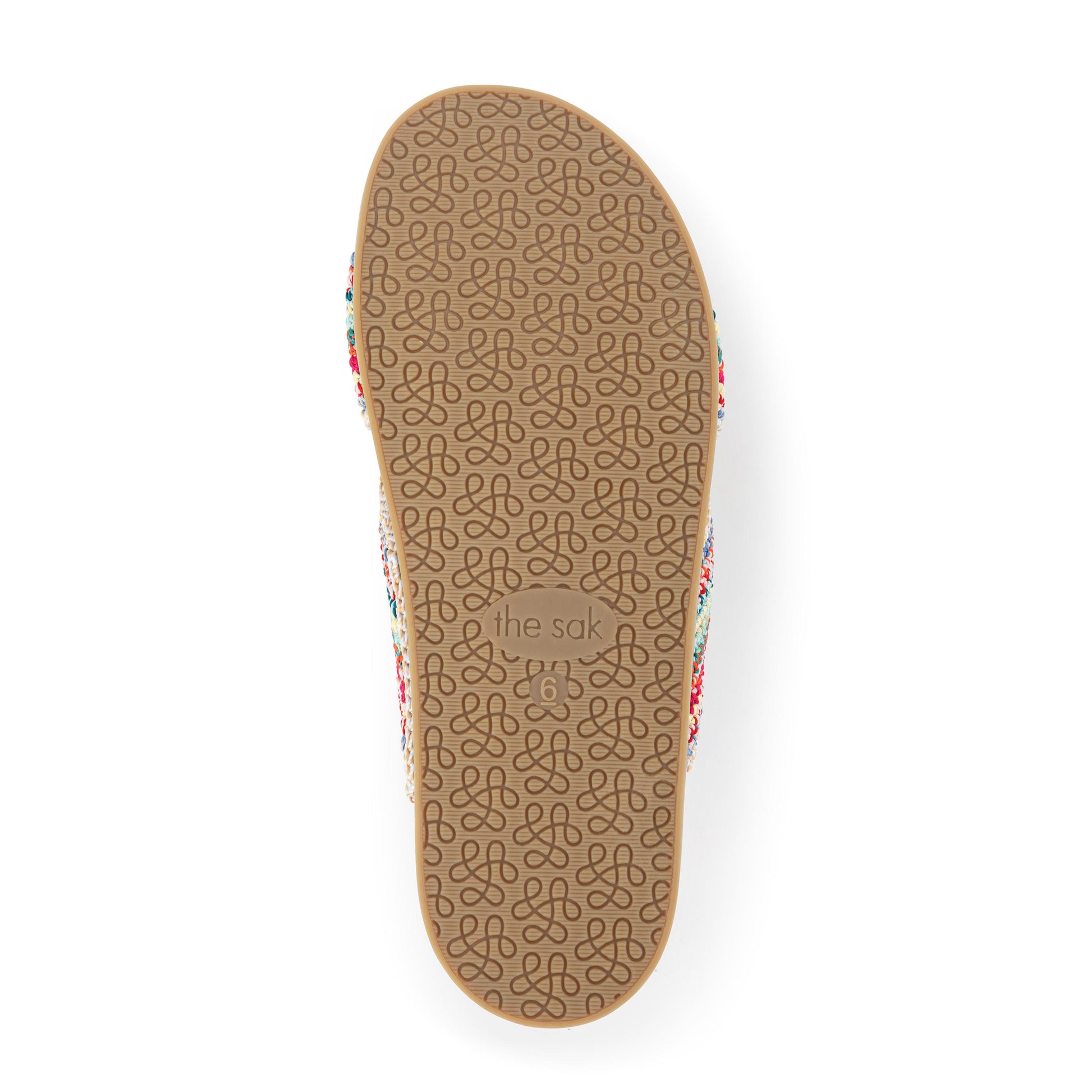 The Sak Penelope Sandal Crochet - Eden Stripe