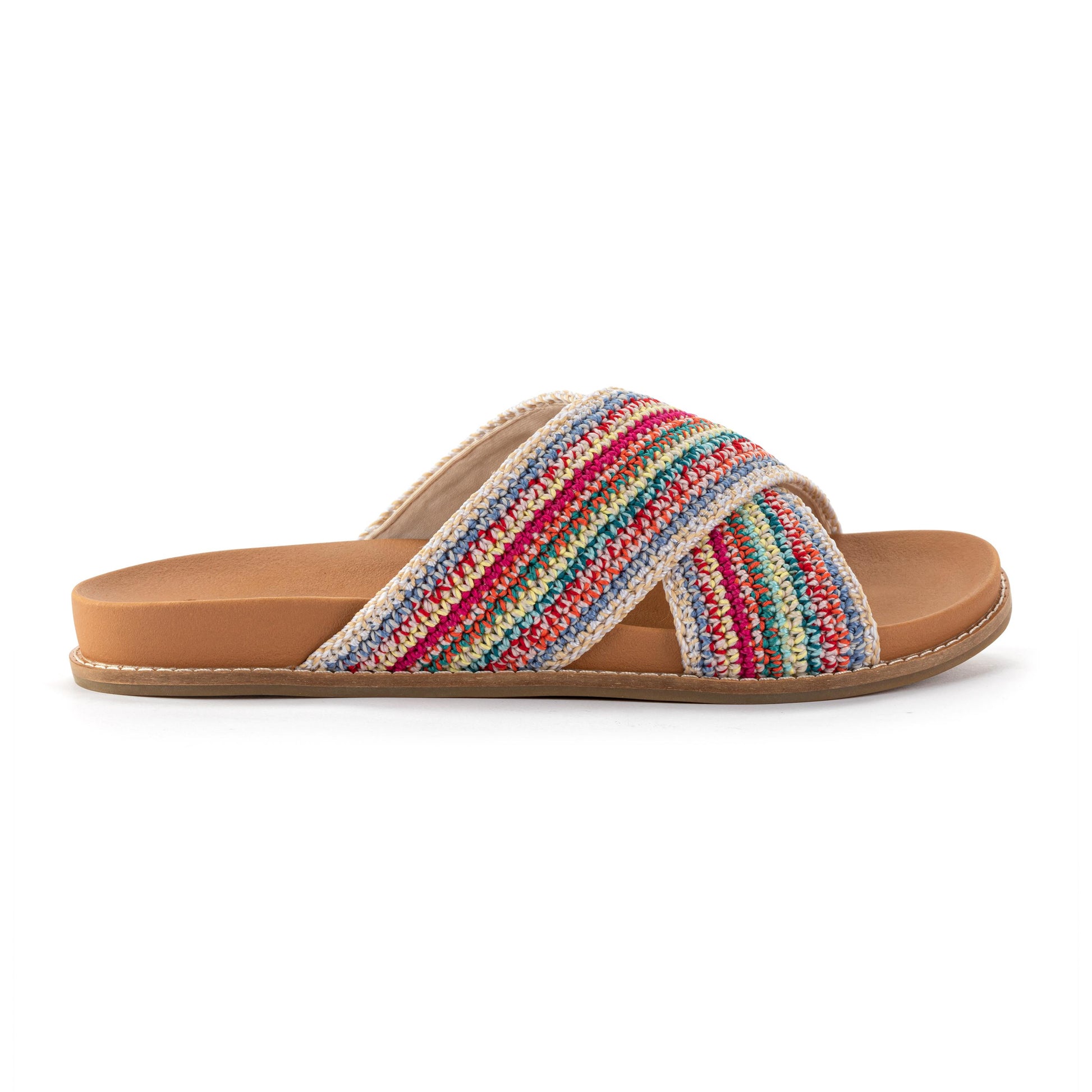 The Sak Penelope Sandal Crochet - Eden Stripe