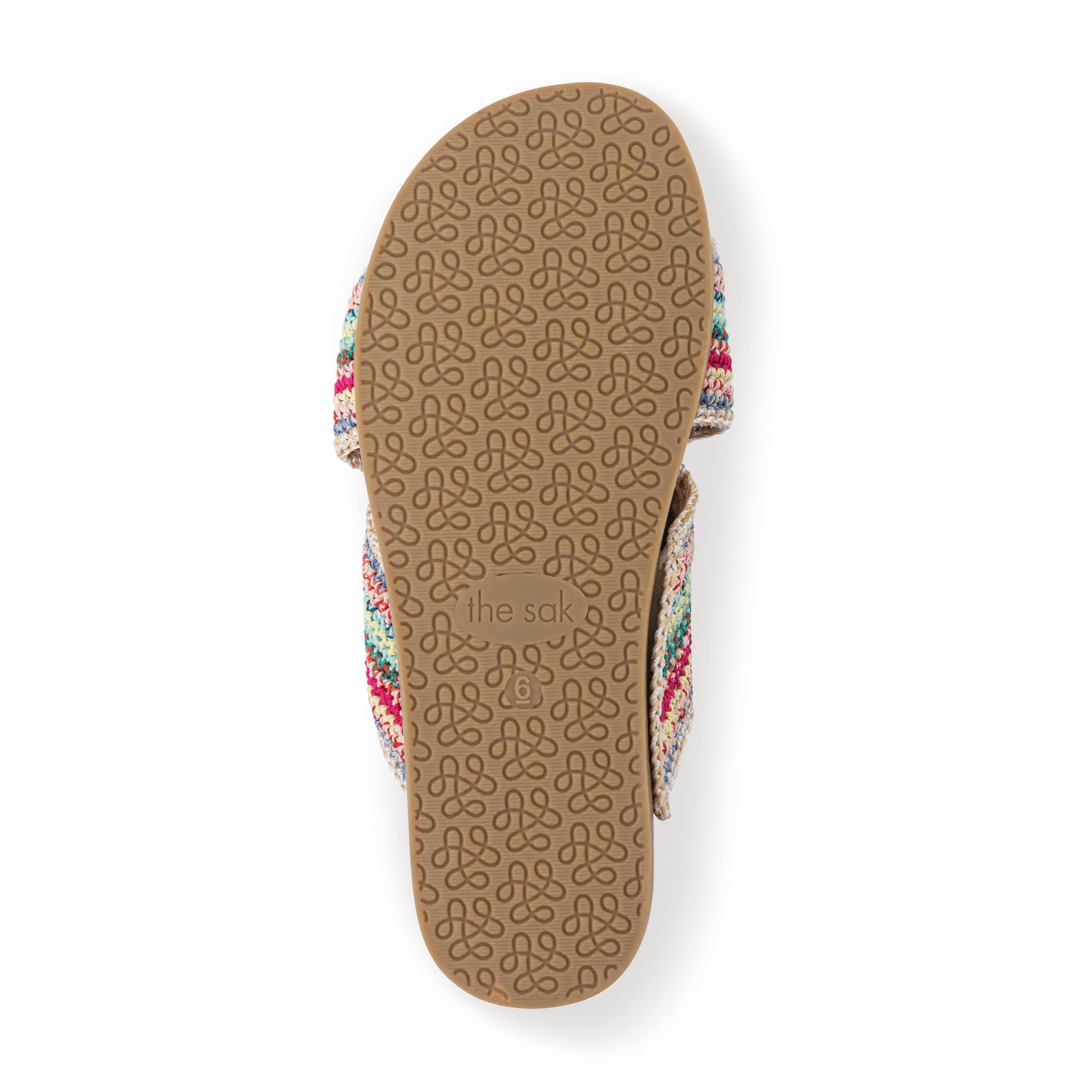 The Sak Penelope Sandal Crochet - |Eden Stripe|