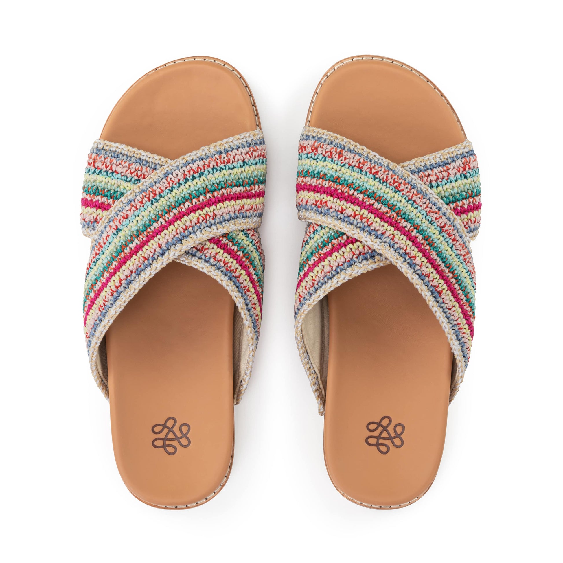 The Sak Penelope Sandal Crochet - |Eden Stripe|