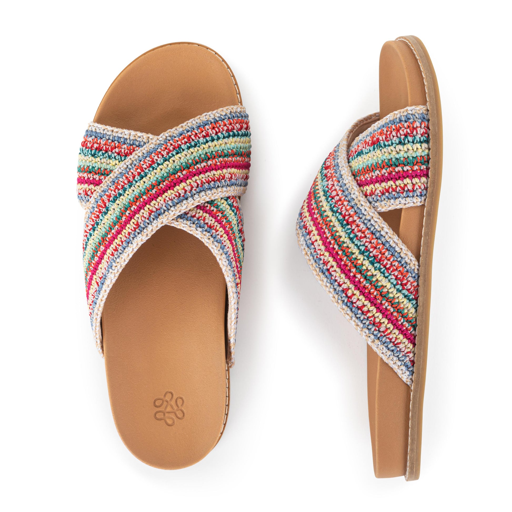The Sak Penelope Sandal Crochet - Eden Stripe