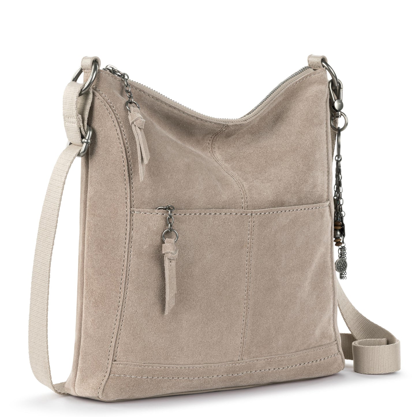 The Sak Lucia Crossbody Leather - |Sand Suede|