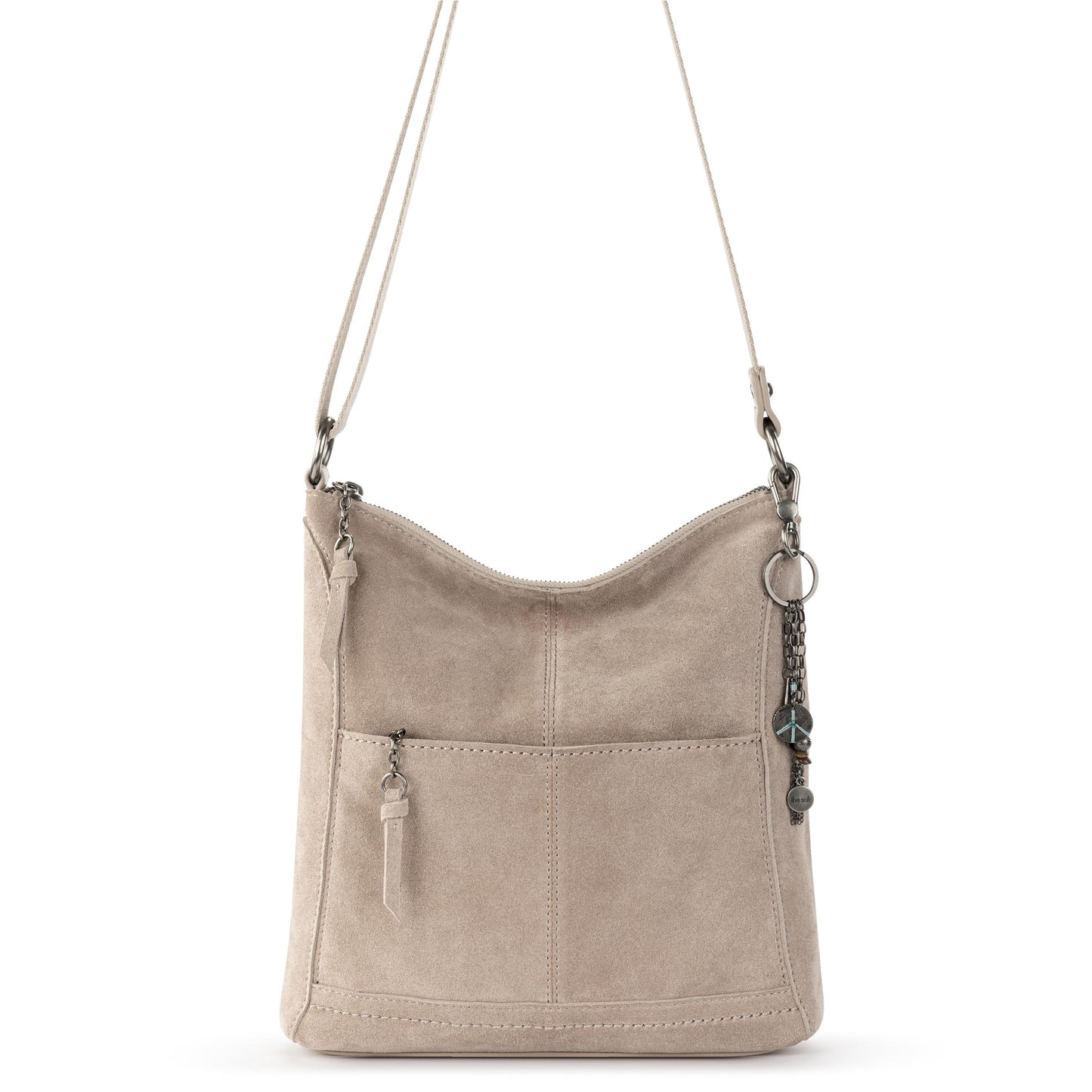 The Sak Lucia Crossbody Leather - |Sand Suede|