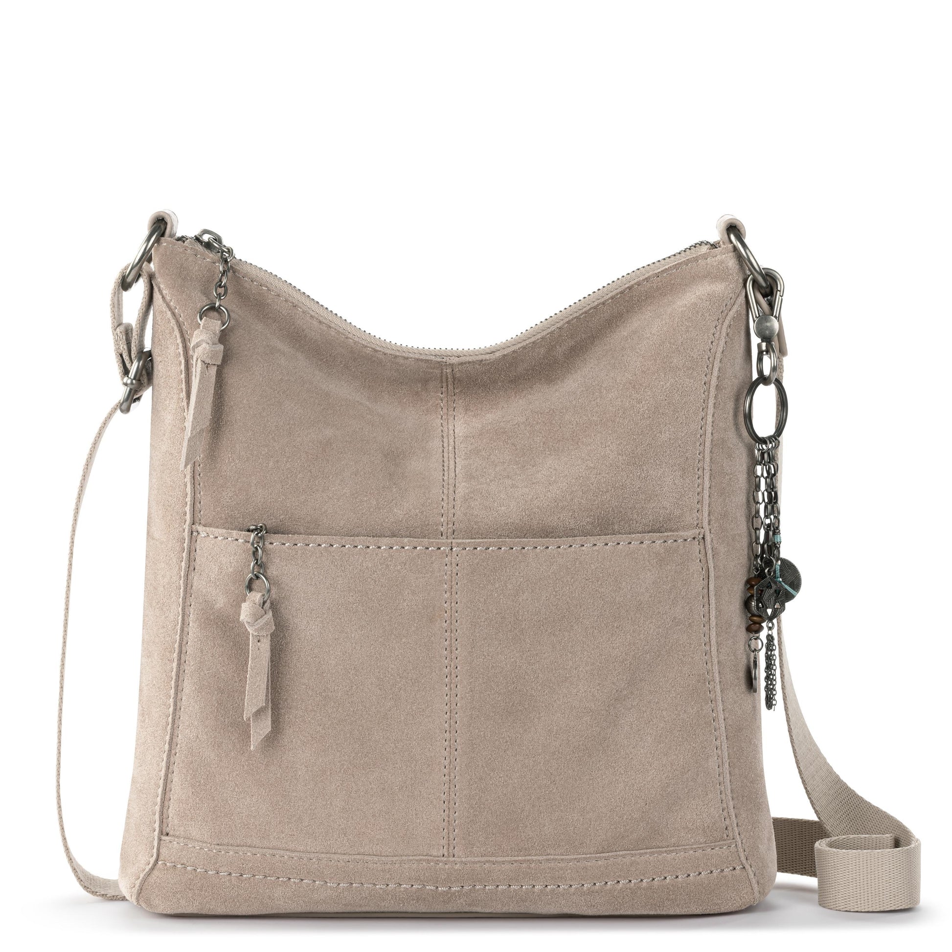 The Sak Lucia Crossbody Leather - |Sand Suede|