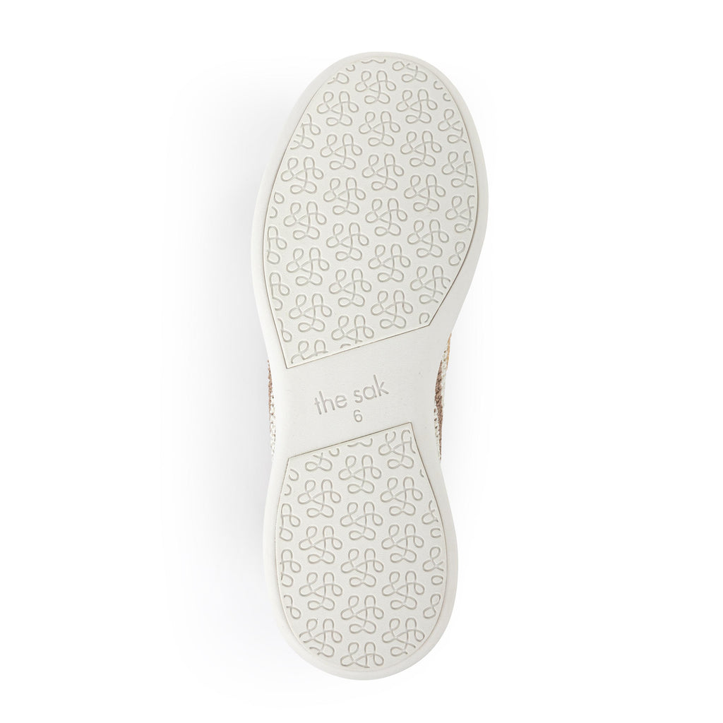 The Sak Asha Sneaker - Hand Crochet - Serenity Stripe