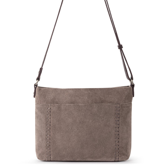 The Sak Melrose Crossbody Leather - |Mushroom Suede|