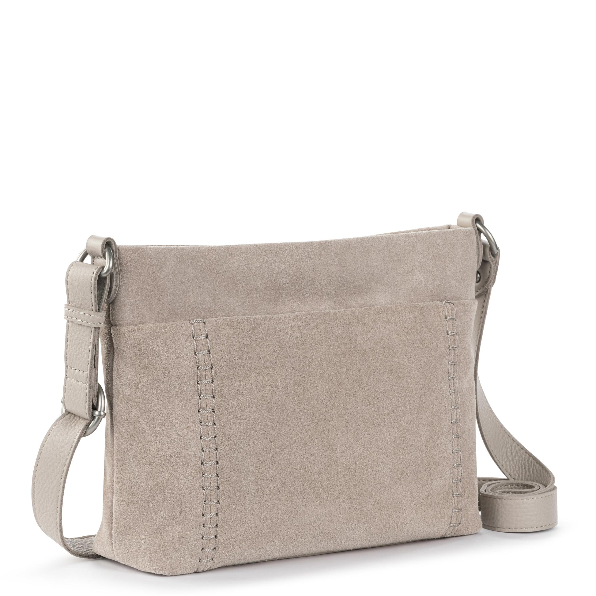 The Sak Melrose Crossbody Leather - |Sand Suede|