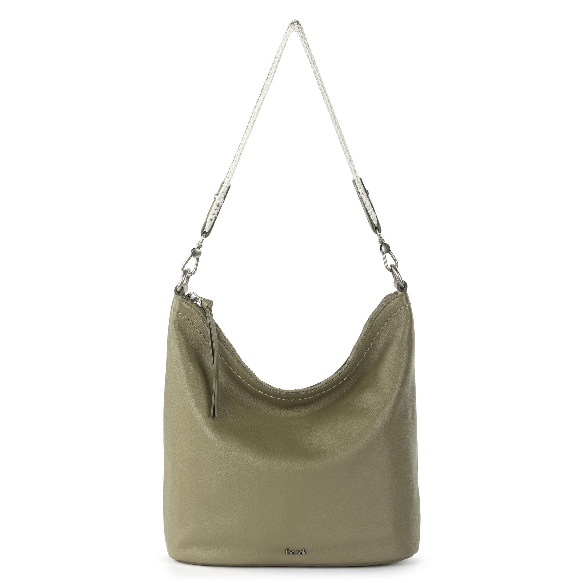 The Sak Jasmine Bucket Crossbody Leather - |Loden|