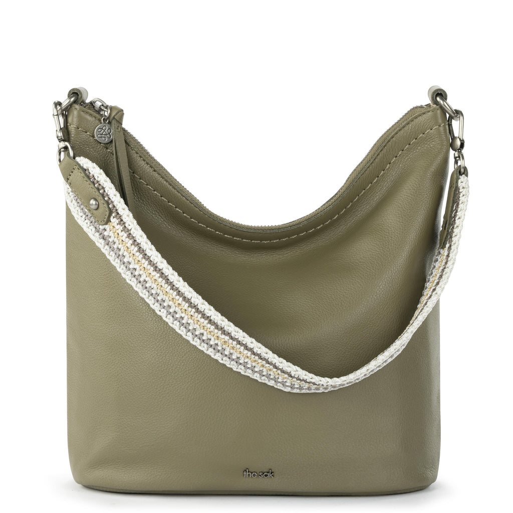The Sak Jasmine Bucket Crossbody - Leather - Loden