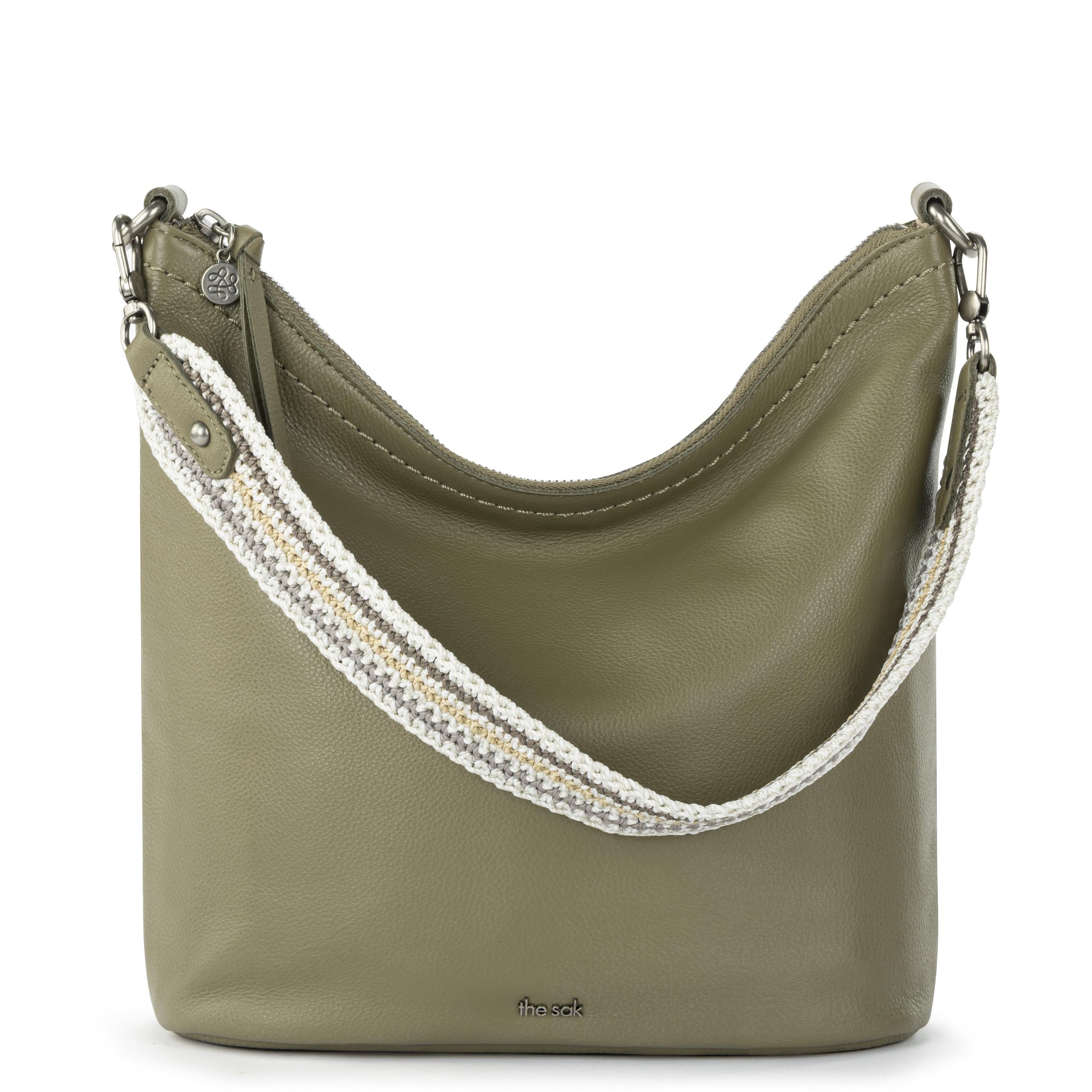 The Sak Jasmine Bucket Crossbody - Leather - Loden