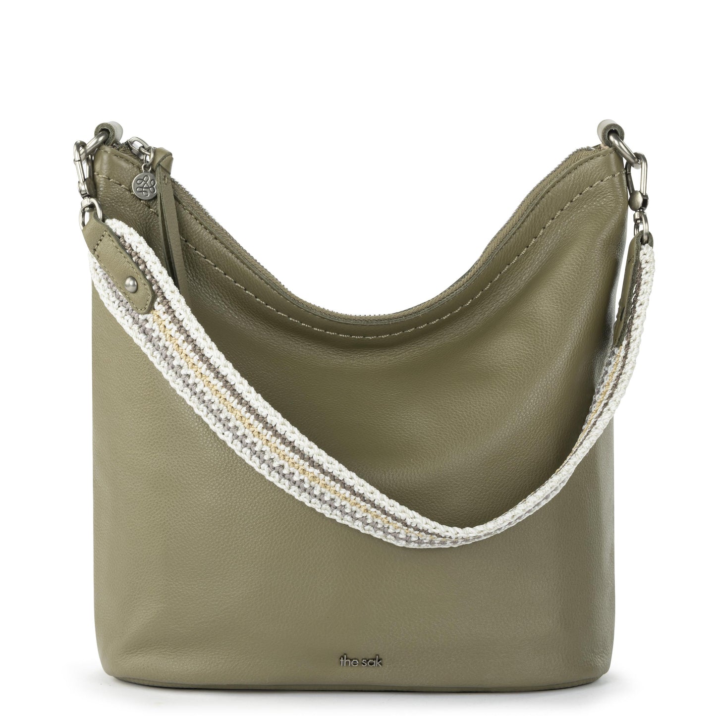 The Sak Jasmine Bucket Crossbody Leather - |Loden|