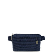Caraway Small Belt Bag - Hand Crochet - Denim