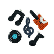 Yarnicharmz 5 Pack - Hand Crochet - Music