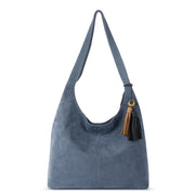 Huntley Hobo - Leather - Maritime Suede