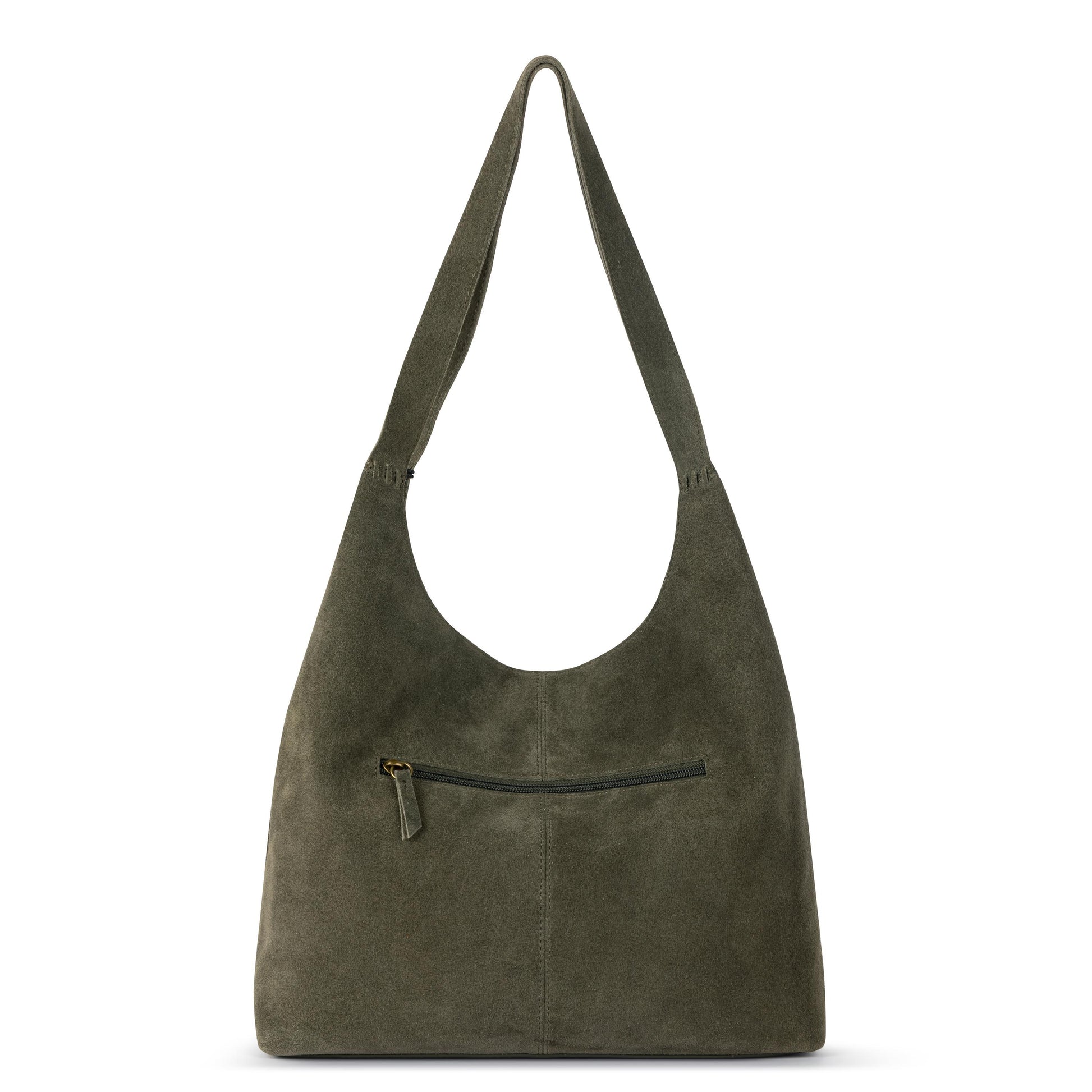 The Sak Huntley Hobo Leather - |Moss Suede|