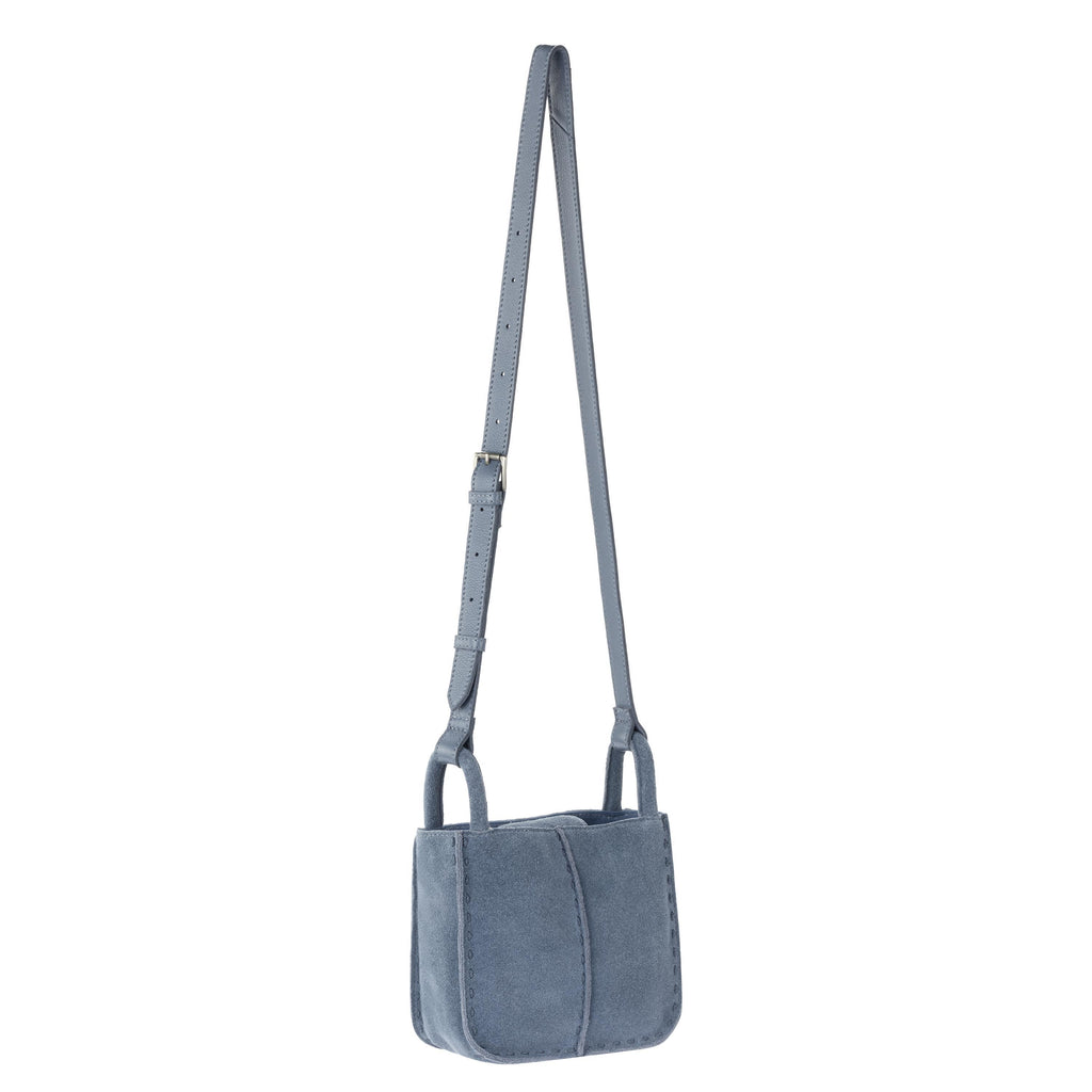 The Sak Los Feliz Mini Crossbody - Leather - Maritime Suede