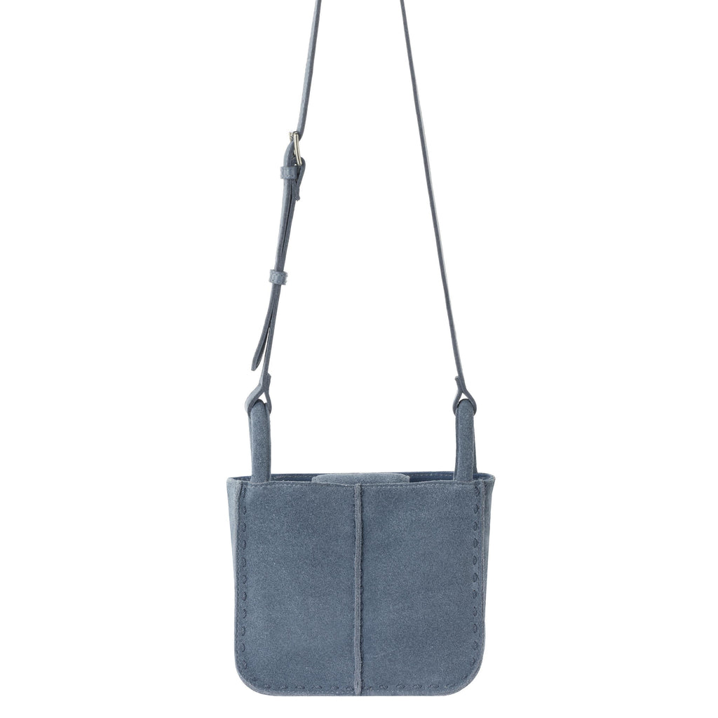 The Sak Los Feliz Mini Crossbody - Leather - Maritime Suede