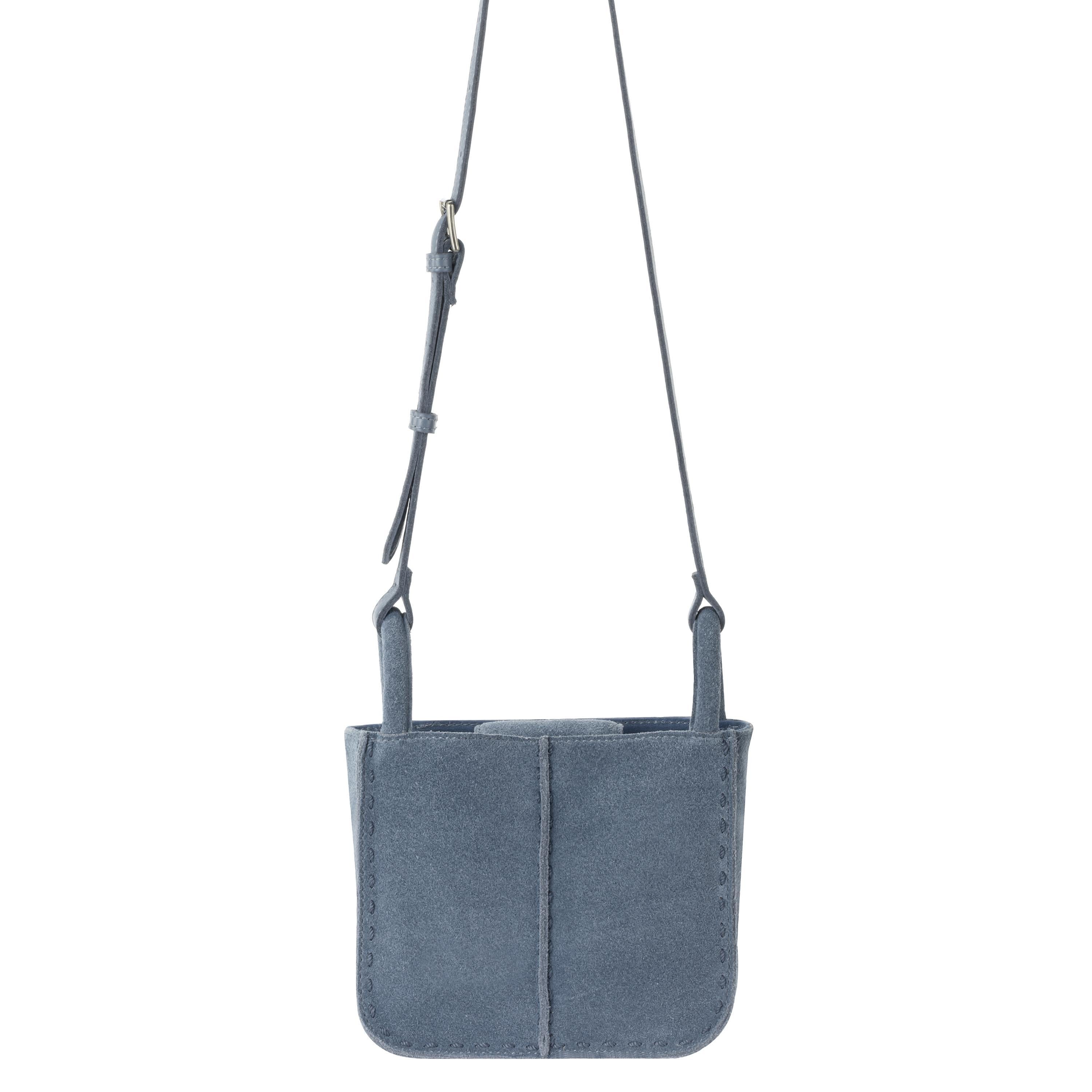 The Sak Los Feliz Mini Crossbody - Leather - Maritime Suede