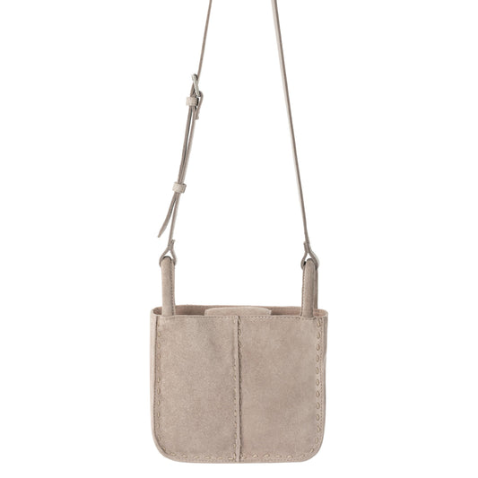 The Sak Los Feliz Mini Crossbody Leather - |Sand Suede|