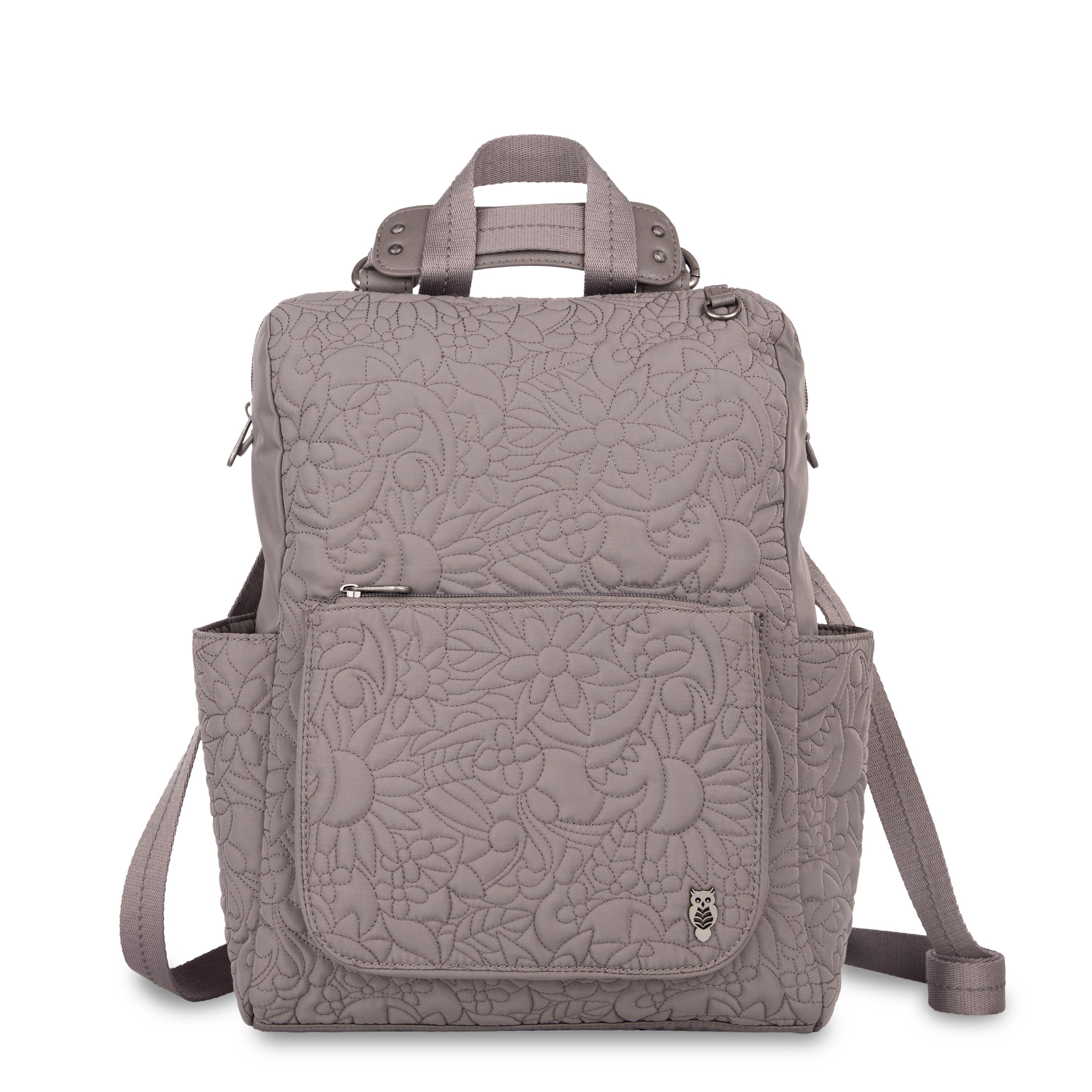 Sakroots Loyola Backpack - EcoTwill - Mushroom Spirit Desert Quilted