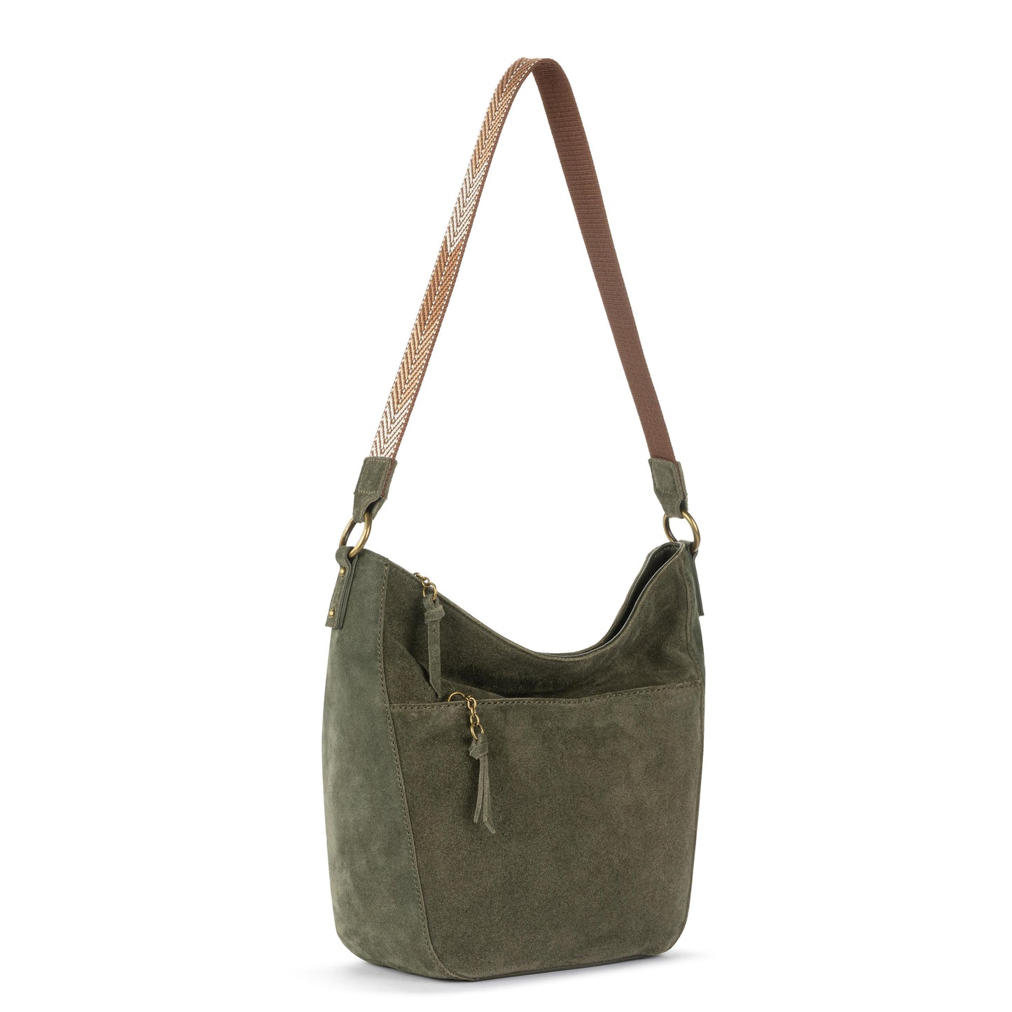 The Sak Lucia Hobo Leather - |Moss Suede|