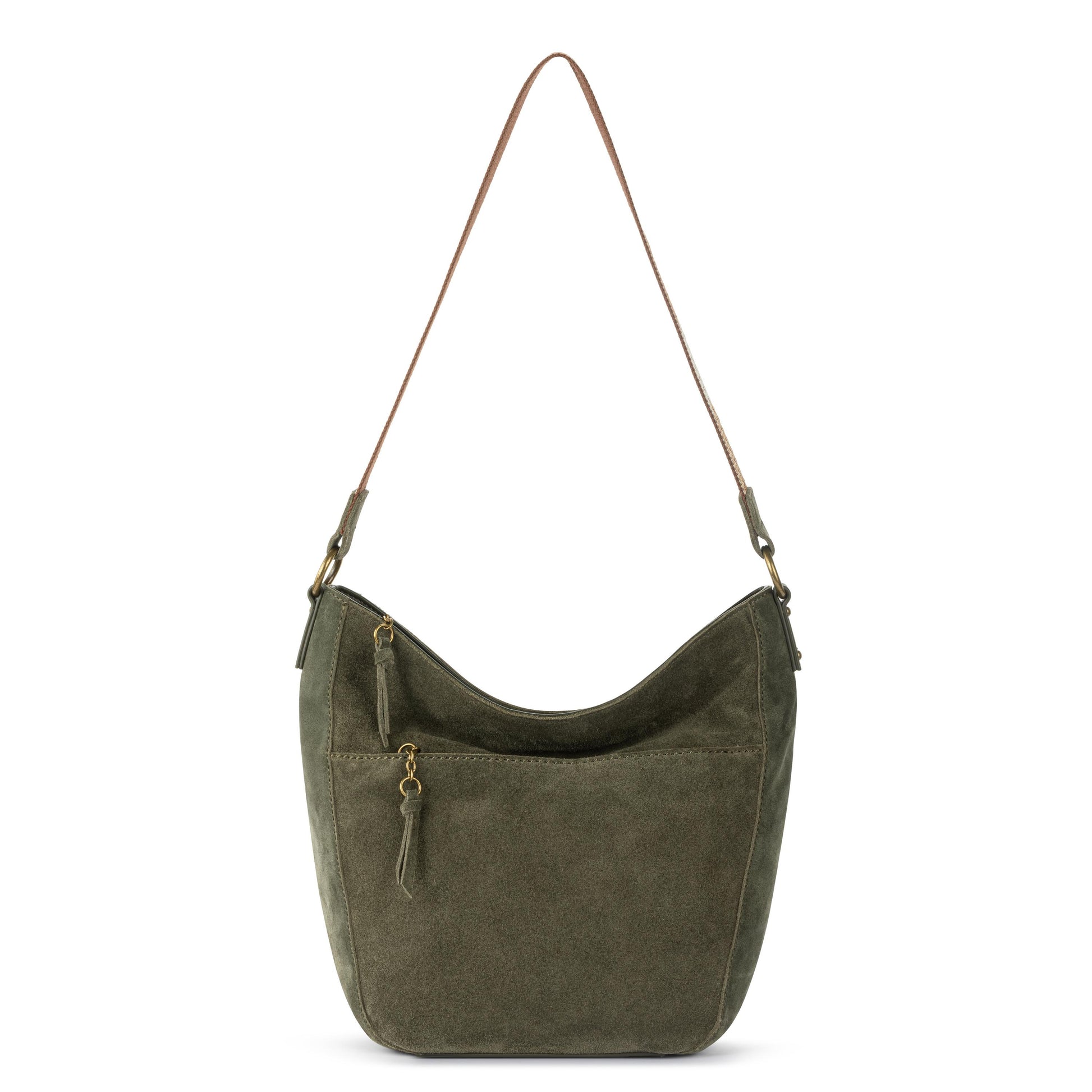 The Sak Lucia Hobo Leather - |Moss Suede|