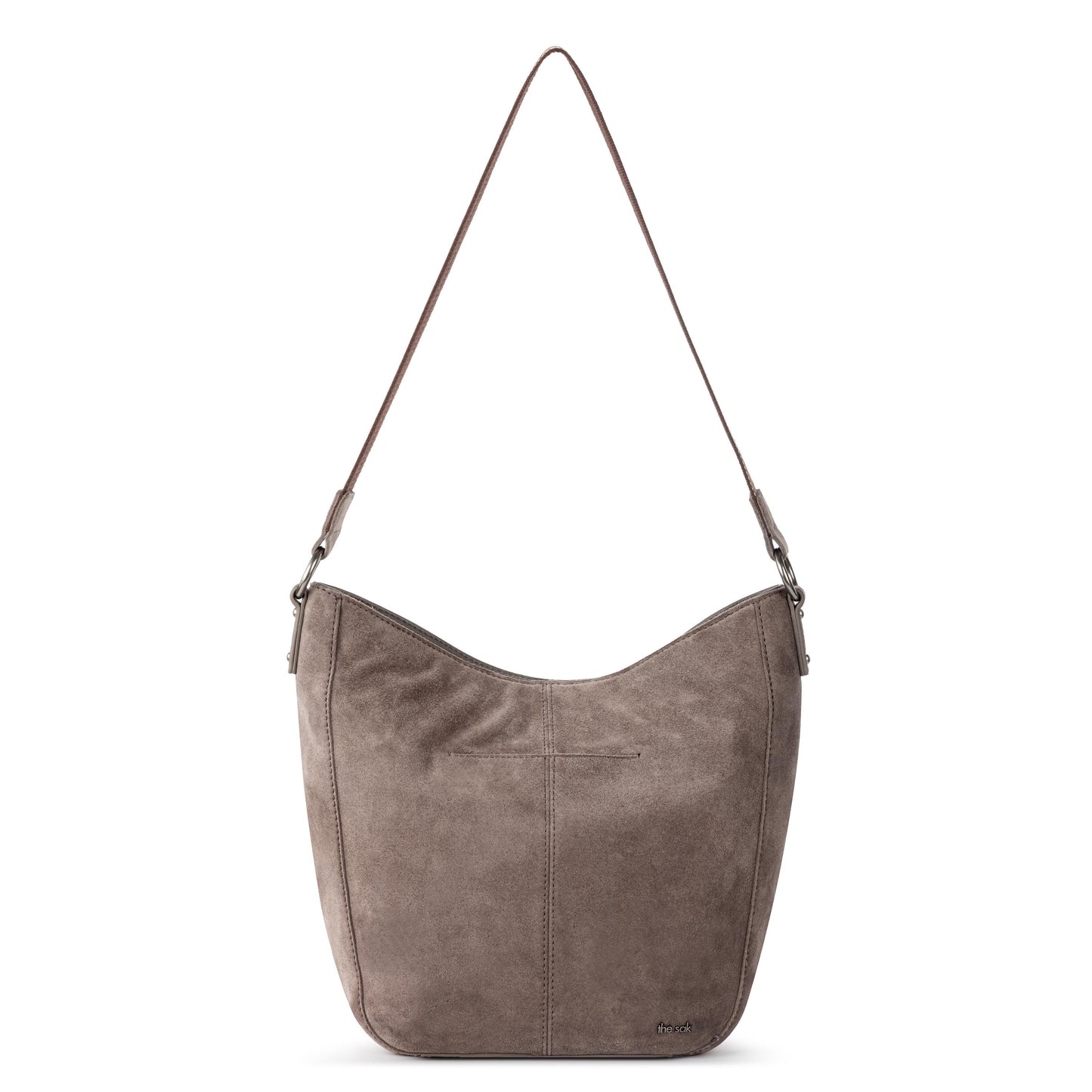 The Sak Lucia Hobo Leather - |Mushroom Suede|