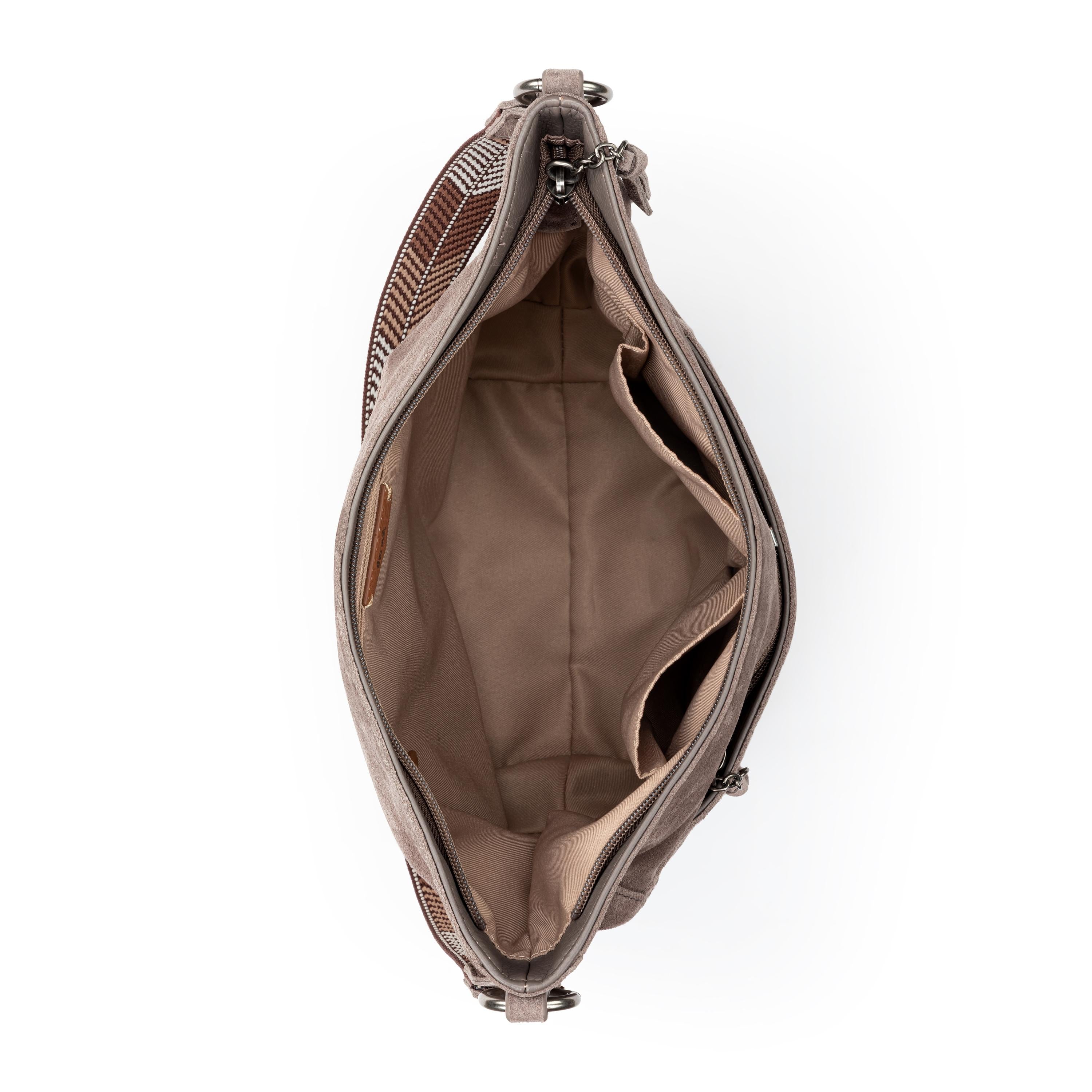 The Sak Lucia Hobo - Leather - Mushroom Suede