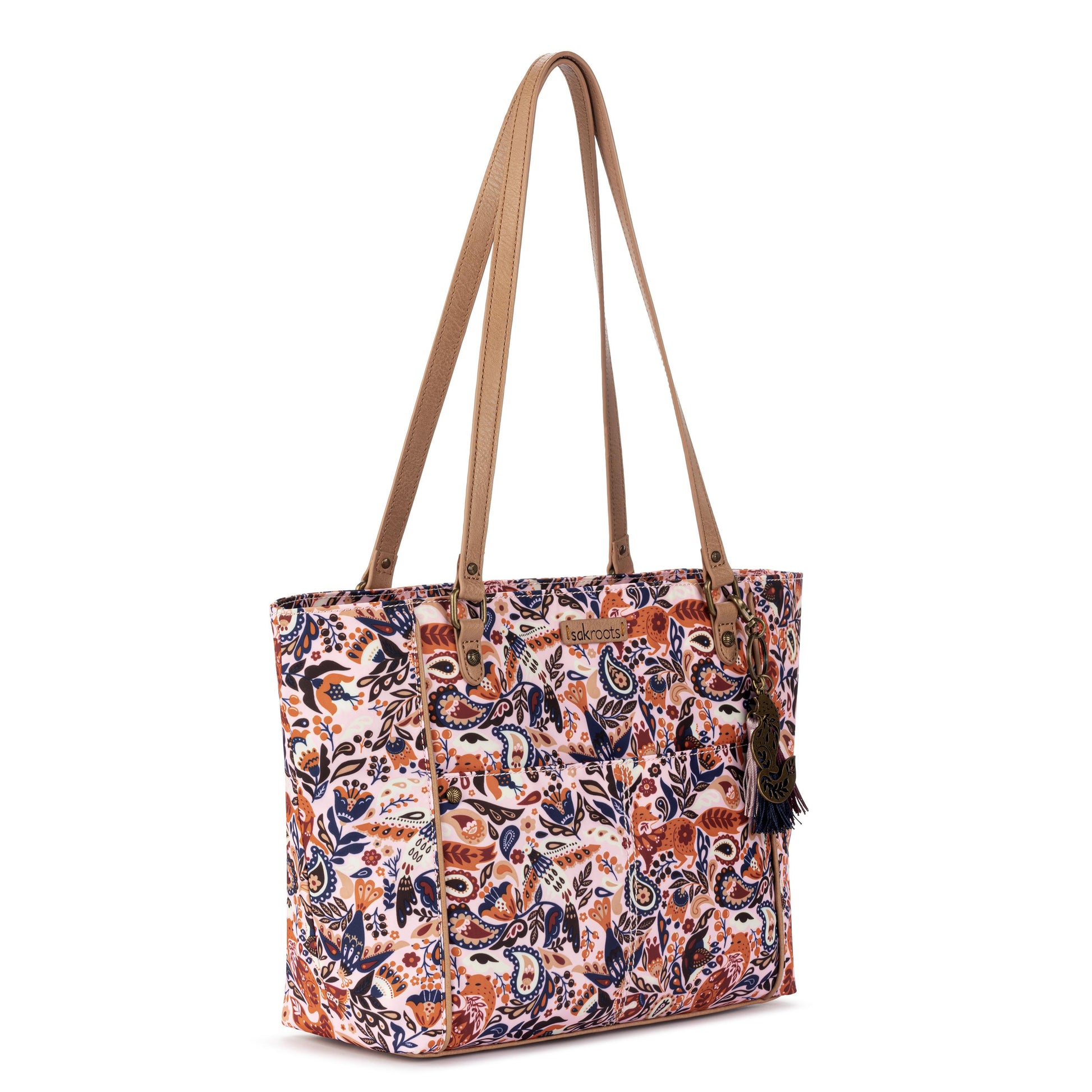 Sakroots Metro Tote EcoTwill - |Autumn Enchanted Forest|