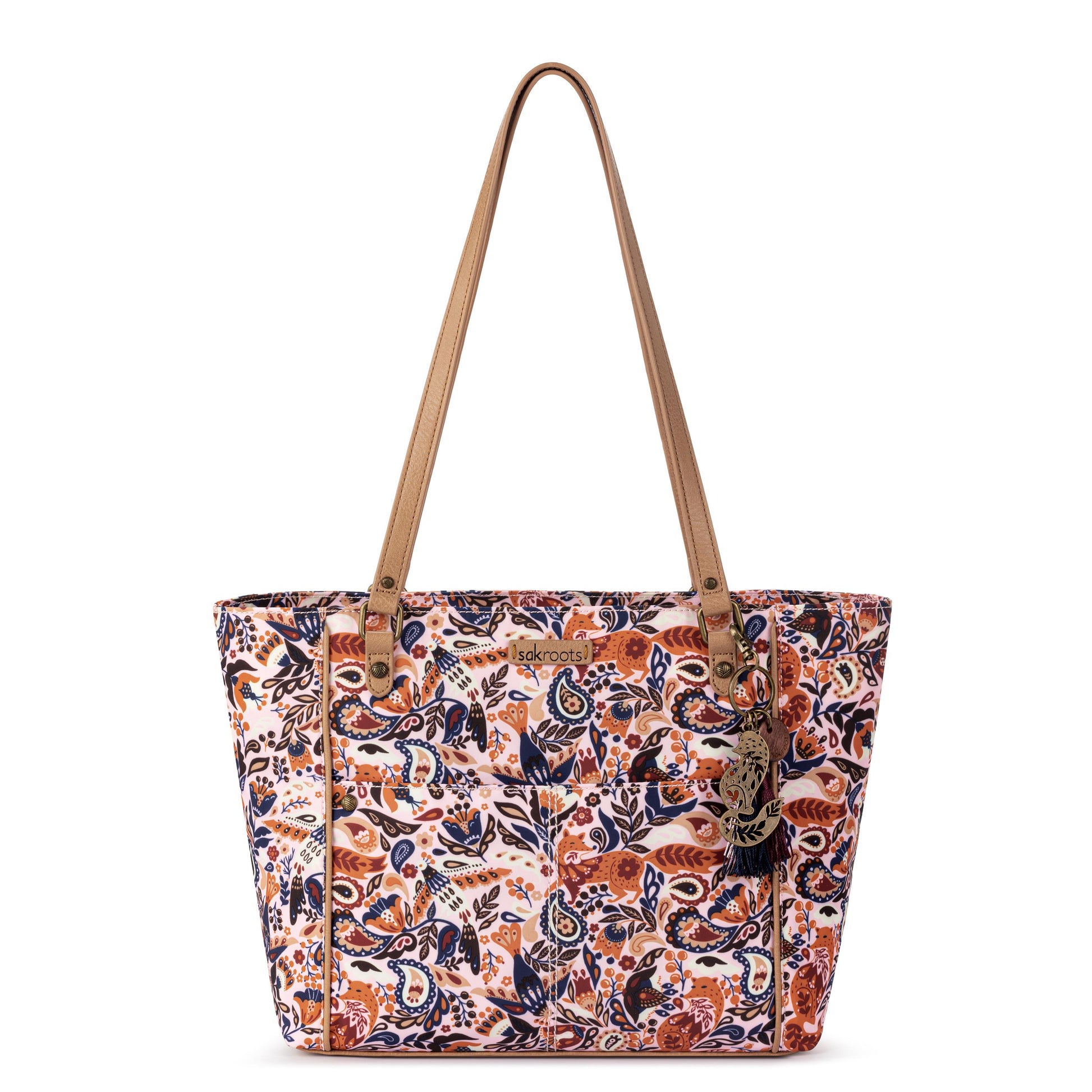 Sakroots Metro Tote EcoTwill - |Autumn Enchanted Forest|