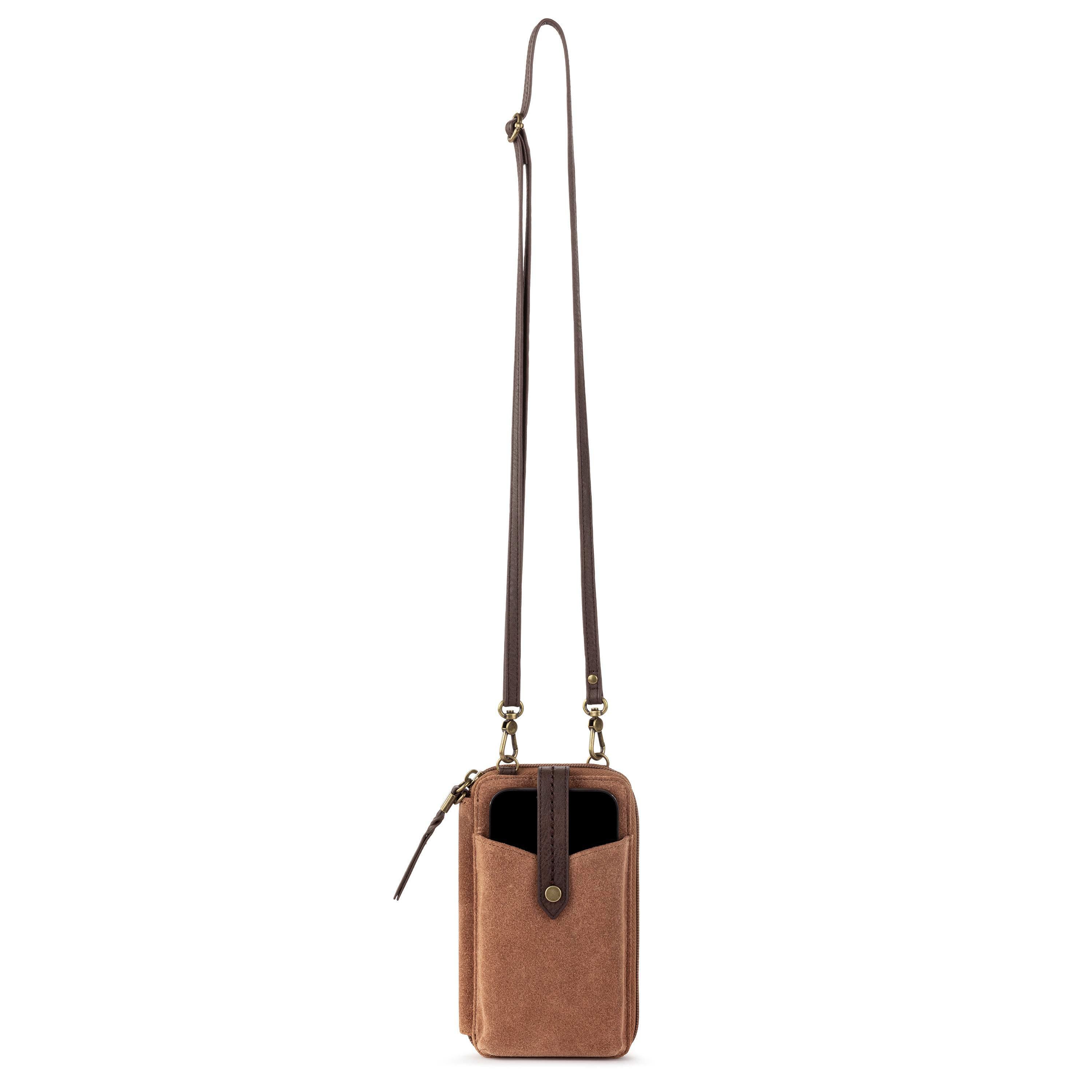 The Sak Silverlake Smartphone Wallet - Leather - Tobacco Suede