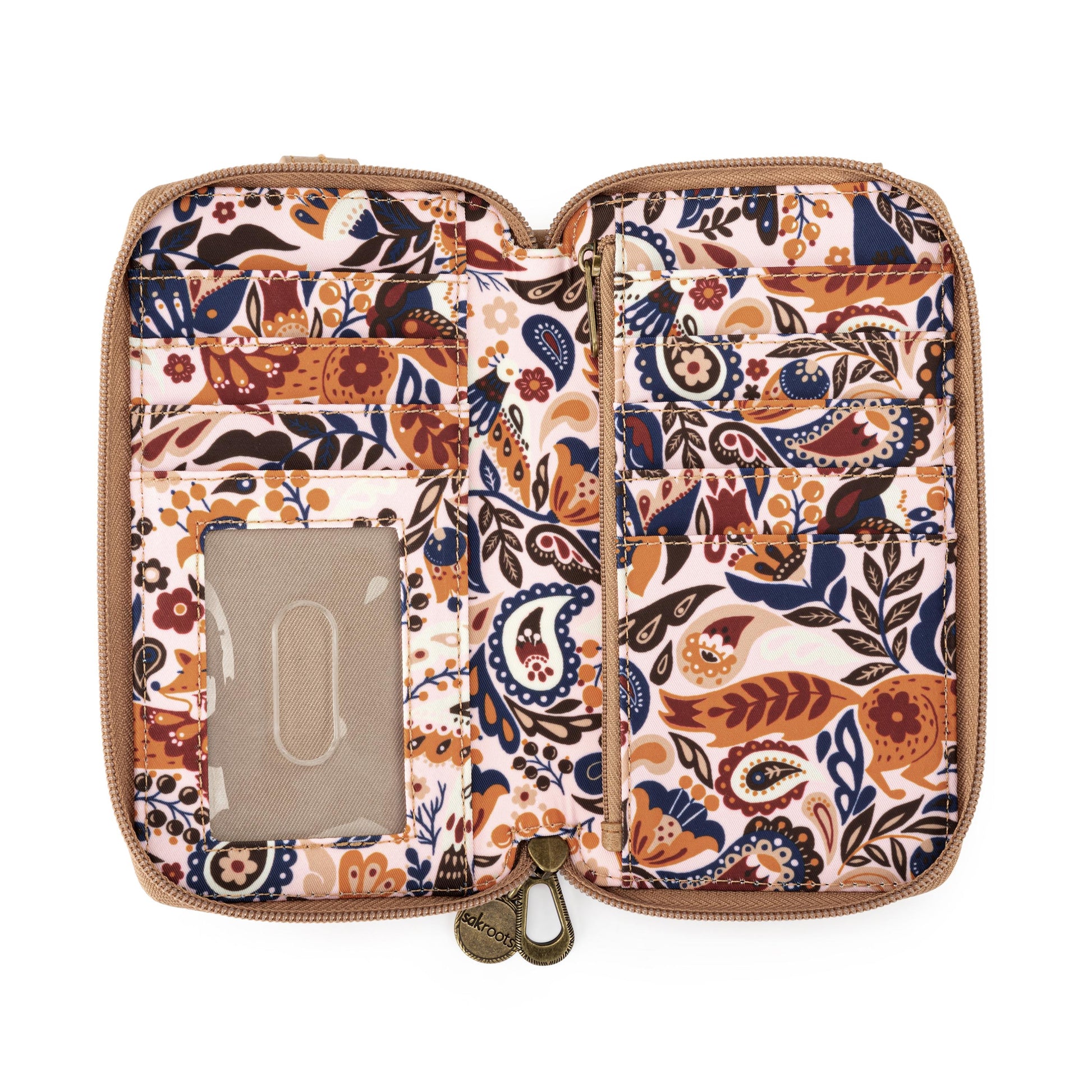 Sakroots Salinas Smartphone Crossbody EcoTwill - |Autumn Enchanted Forest|