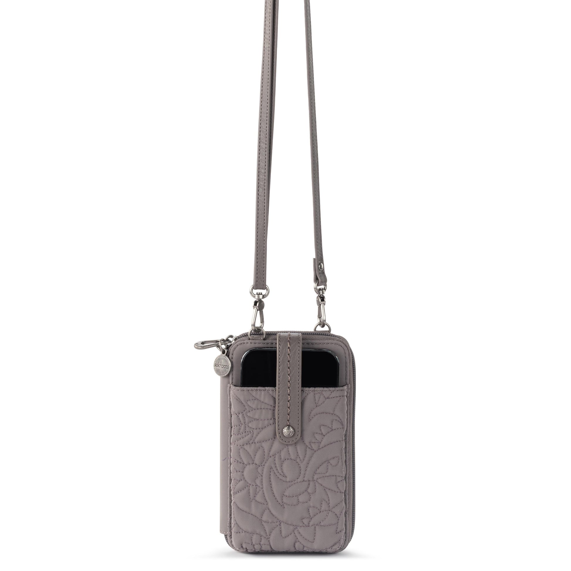 Sakroots Salinas Smartphone Crossbody EcoTwill - |Mushroom Spirit Desert Quilted|