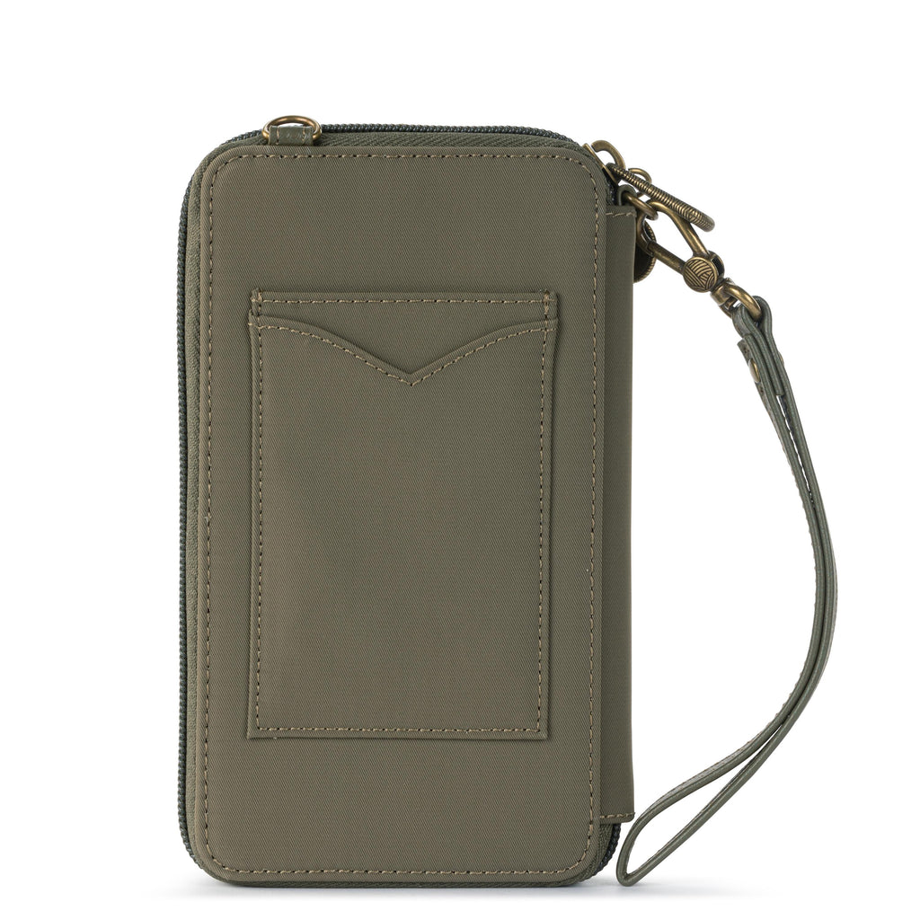 Sakroots Salinas Smartphone Wallet - EcoTwill - Olive Spirit Desert Quilted