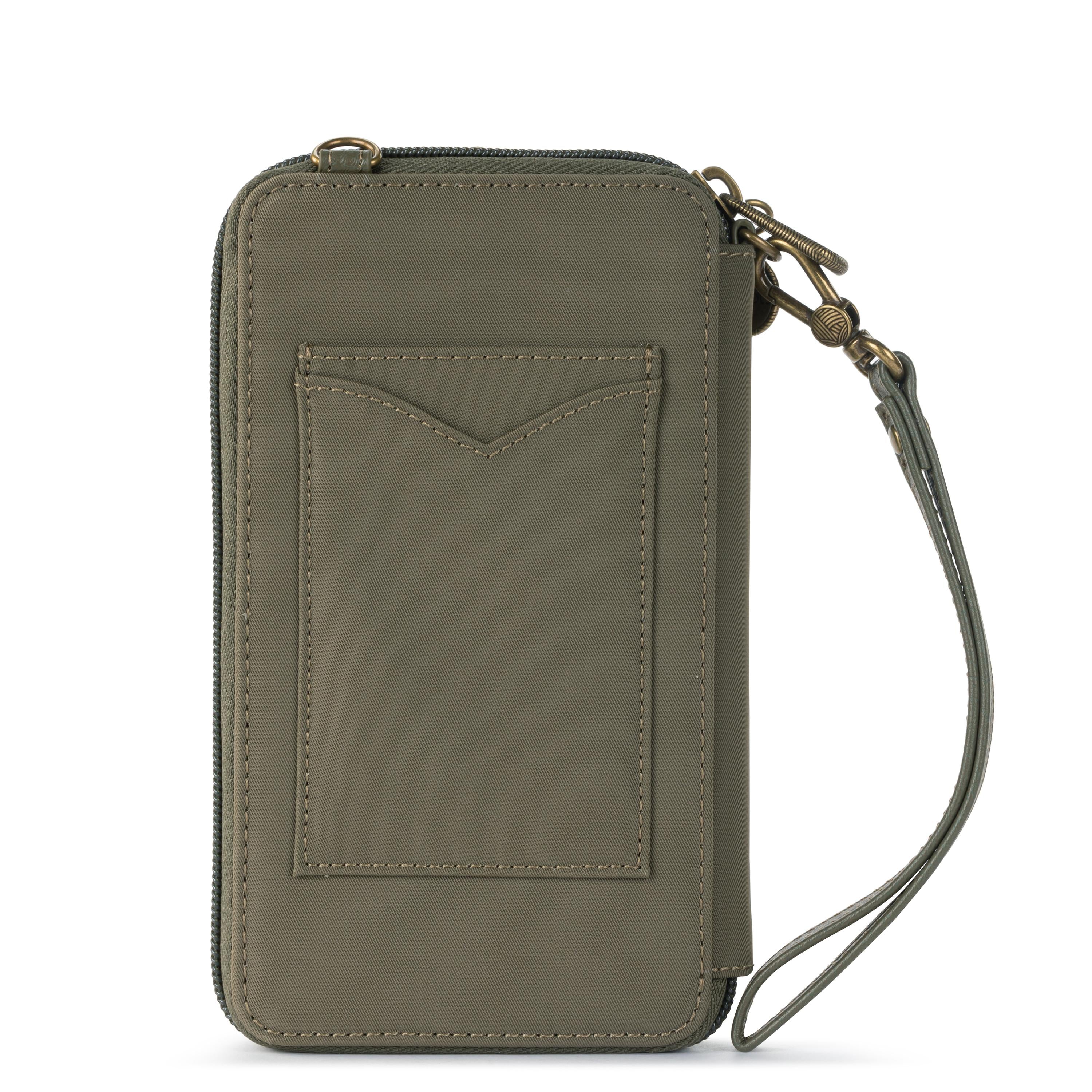 Sakroots Salinas Smartphone Wallet - EcoTwill - Olive Spirit Desert Quilted