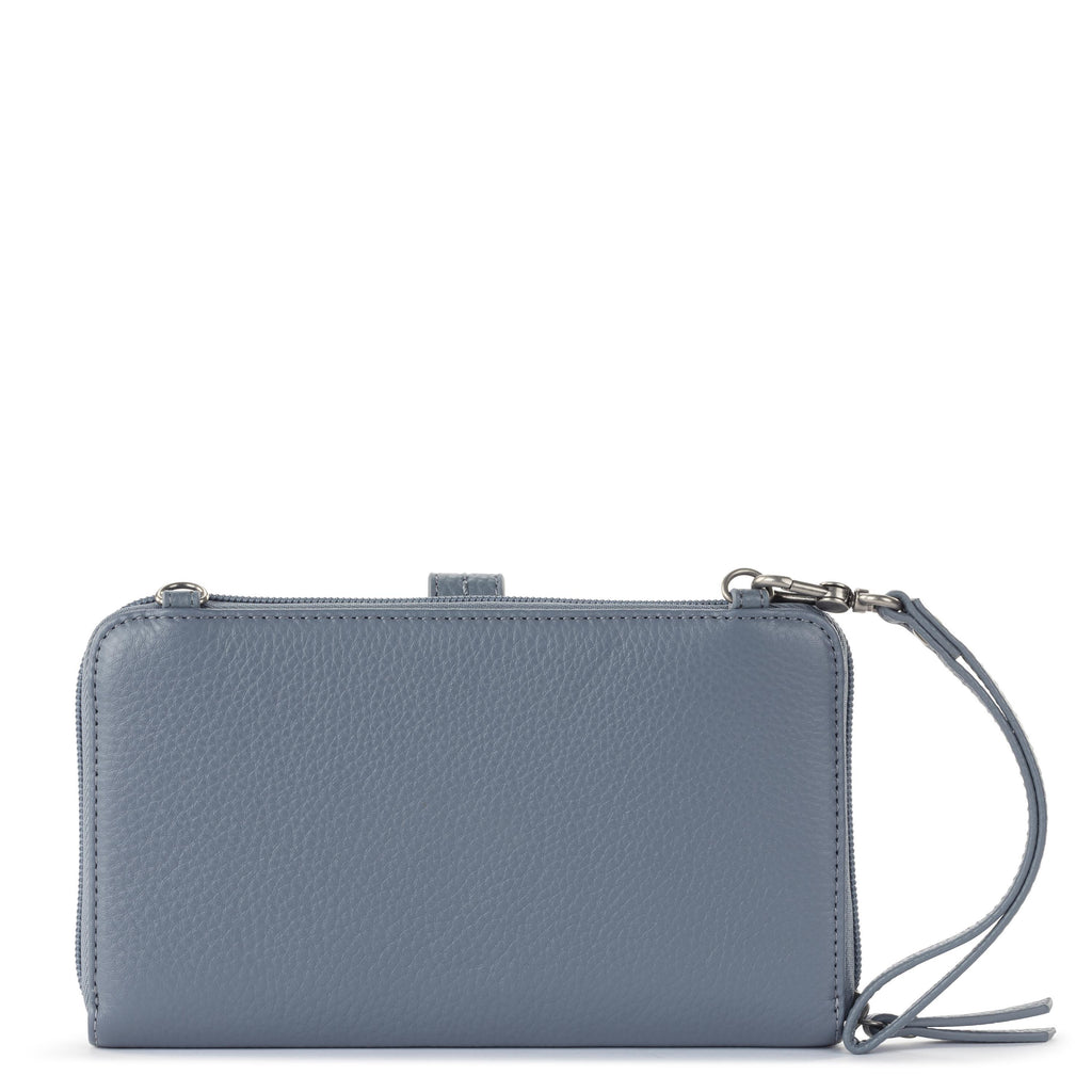 The Sak Iris Smartphone Wallet - Leather - Maritime Suede