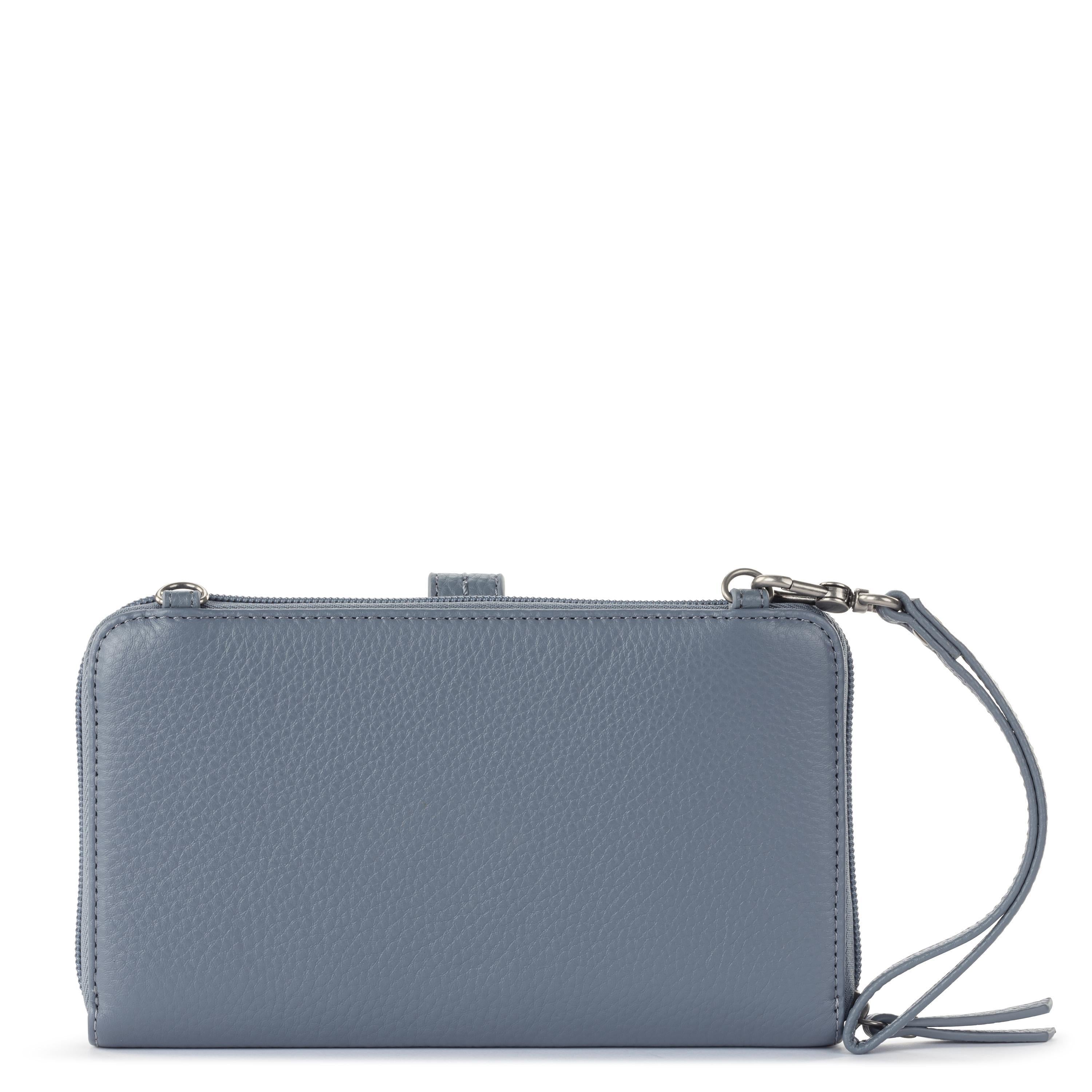 The Sak Iris Smartphone Wallet - Leather - Maritime Suede