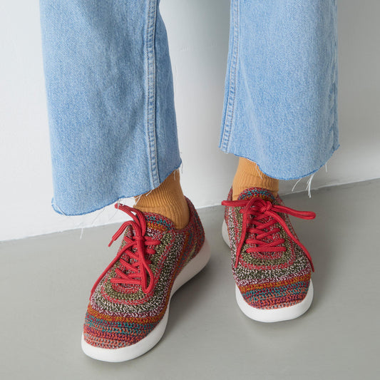 The Sak Asha Sneaker Crochet - |Sunset Stripe|